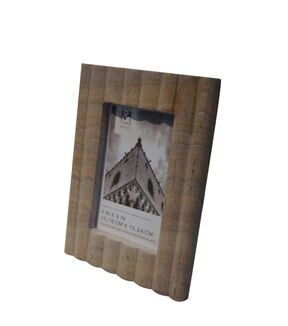 4 x 6 Sandstone Rippled Marble Tabletop Picture Frame by Place & Time