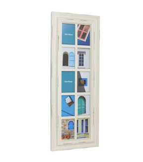 Northlight 35 Distressed Windowpane 10 Photo Frame