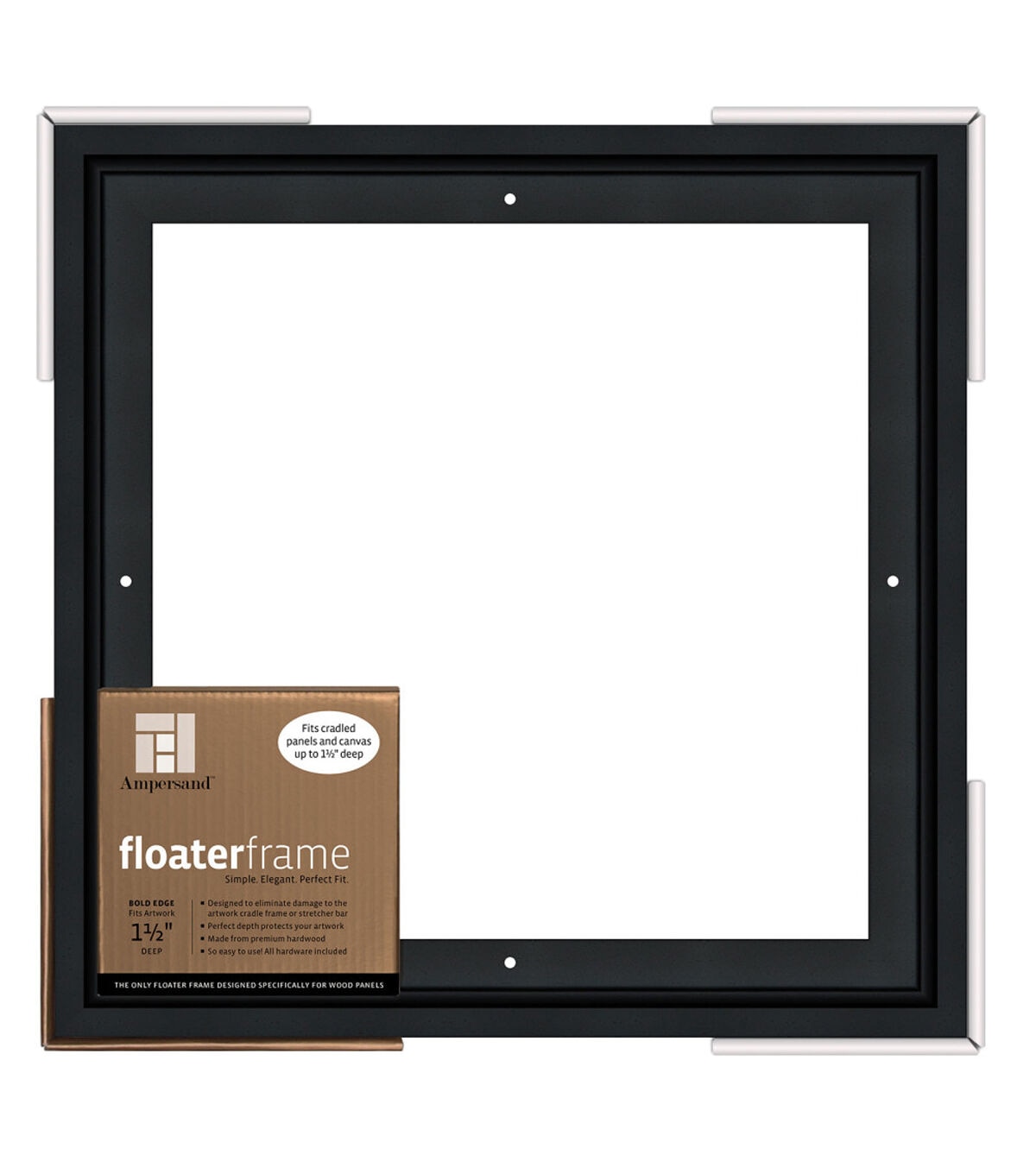 Ampersand Art Floaterframes Bold Edge 12x12