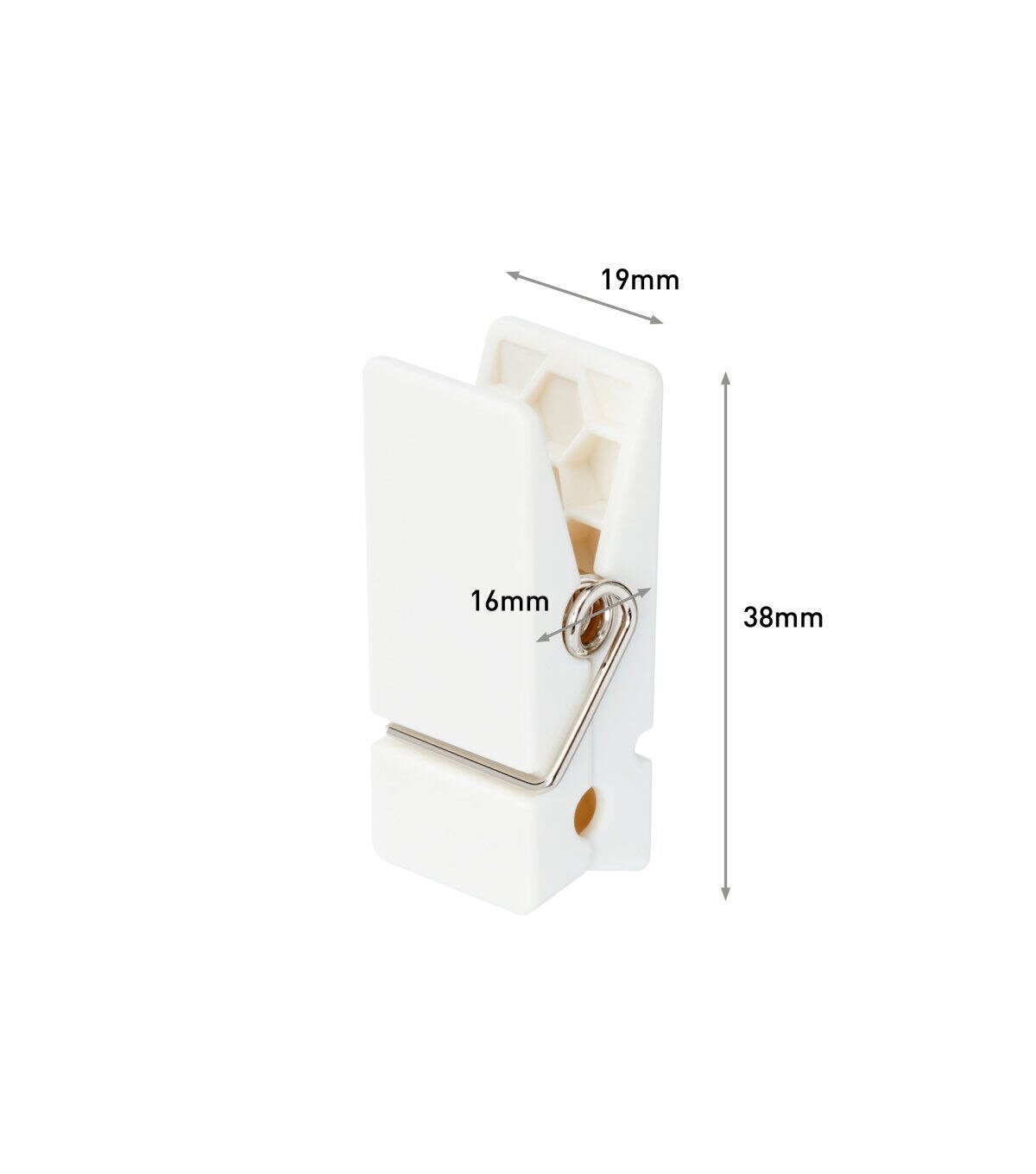 Command 20ct Adjustable Spring Clips & Strips