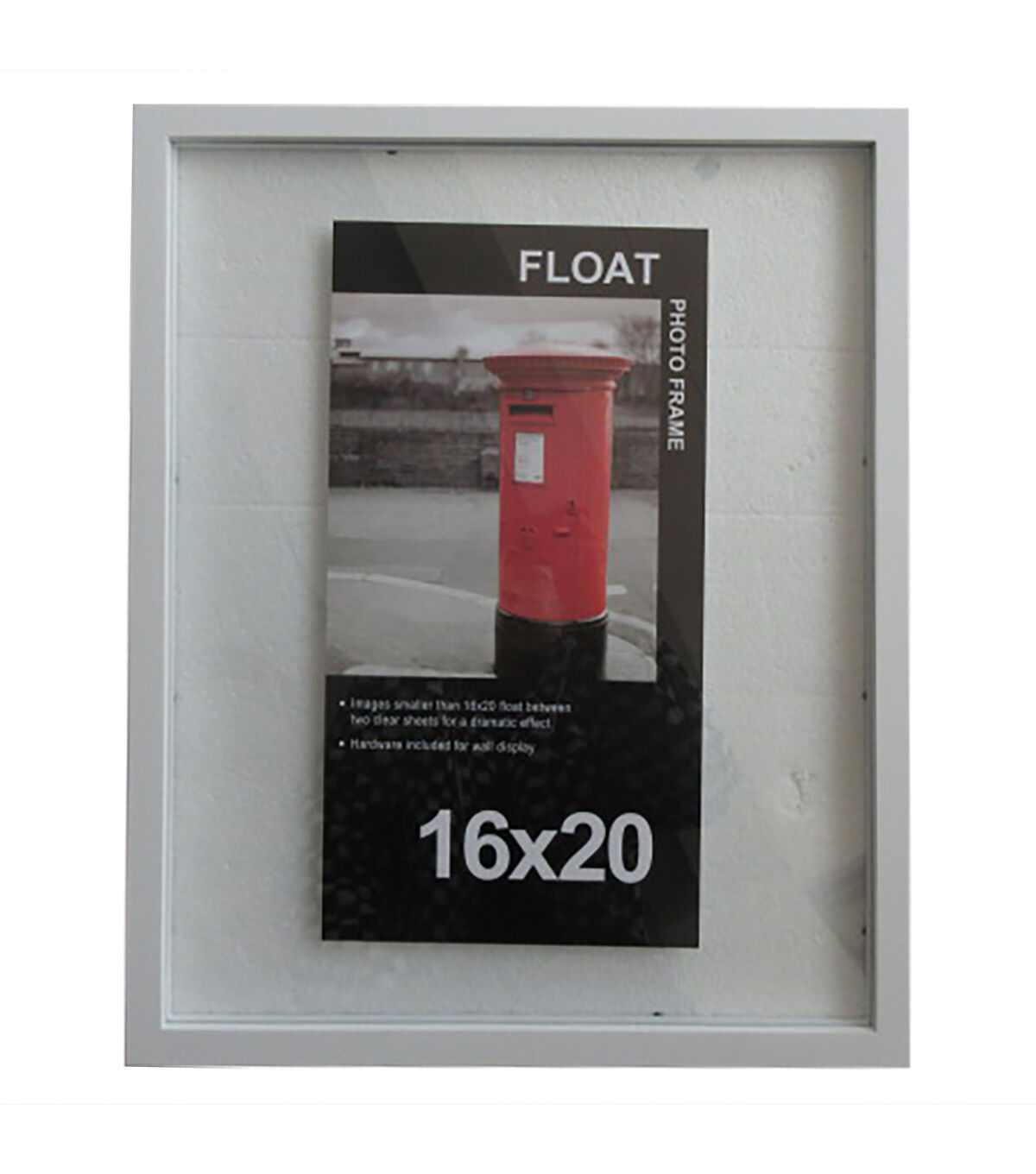 Innovative Creations 16x20 White Wood Float Photo Frame