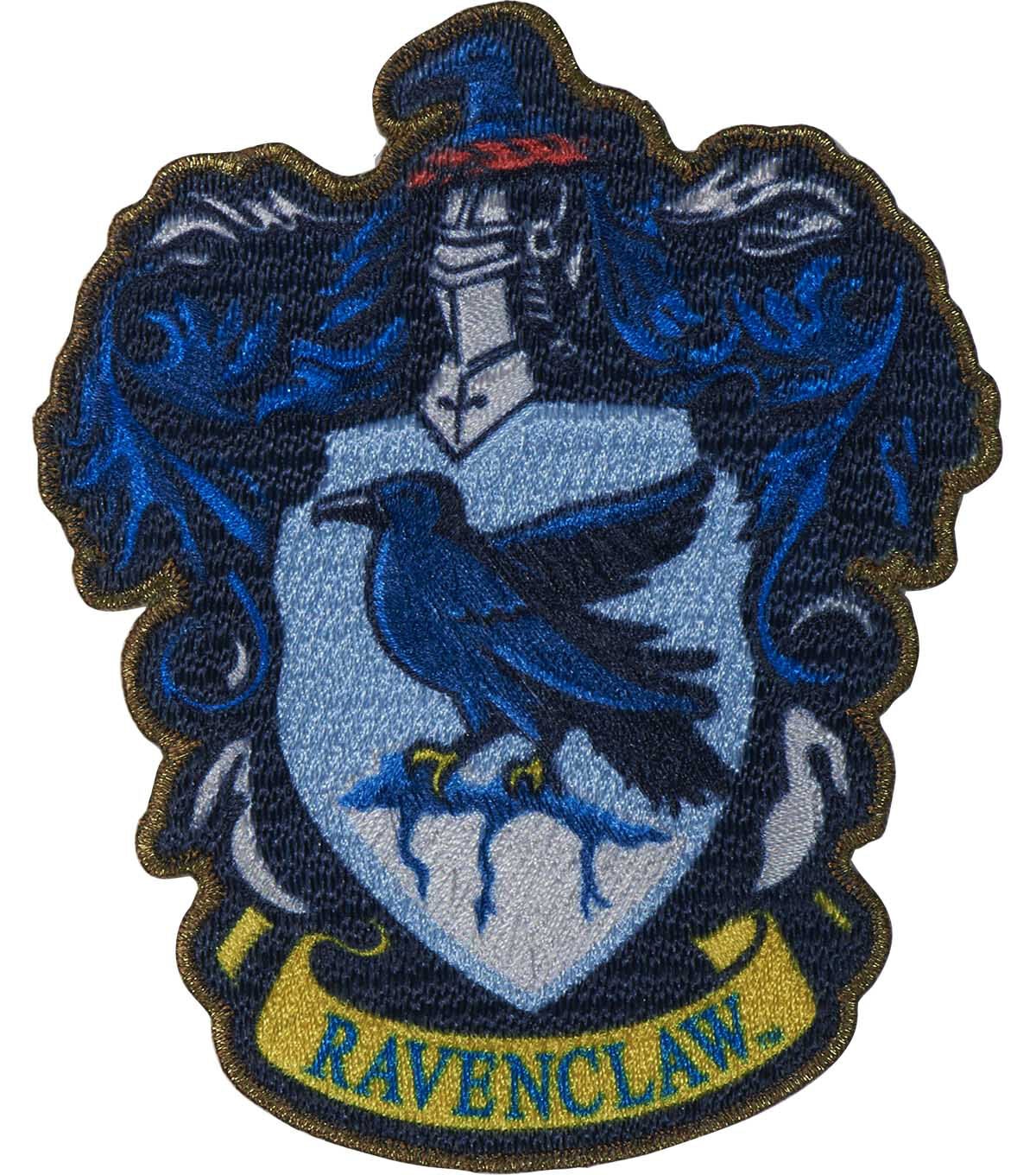 Warner Brothers 4 Harry Potter Ravenclaw House Crest Iron On Patch