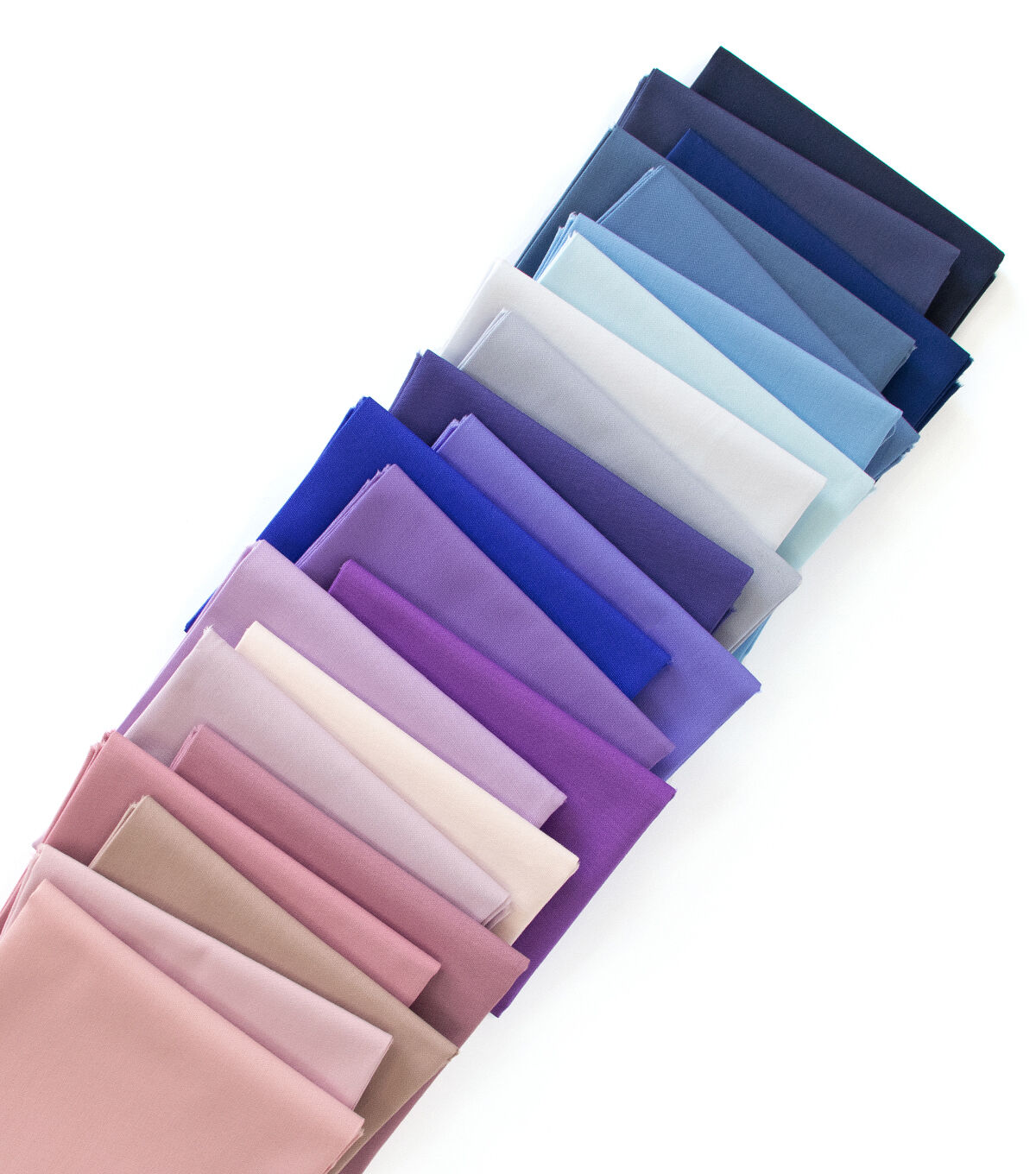 Art Gallery Fabrics Crystallizing 22Pc Pure Solids Cotton Fabric Quarter Bundle