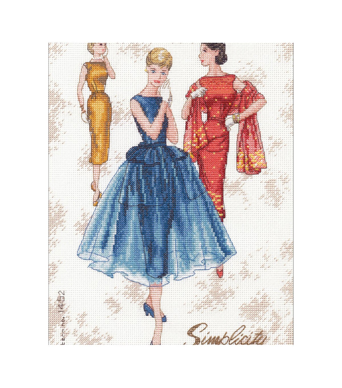 Dimensions 9 x 12 Simplicity Vintage Counted Cross Stitch Kit