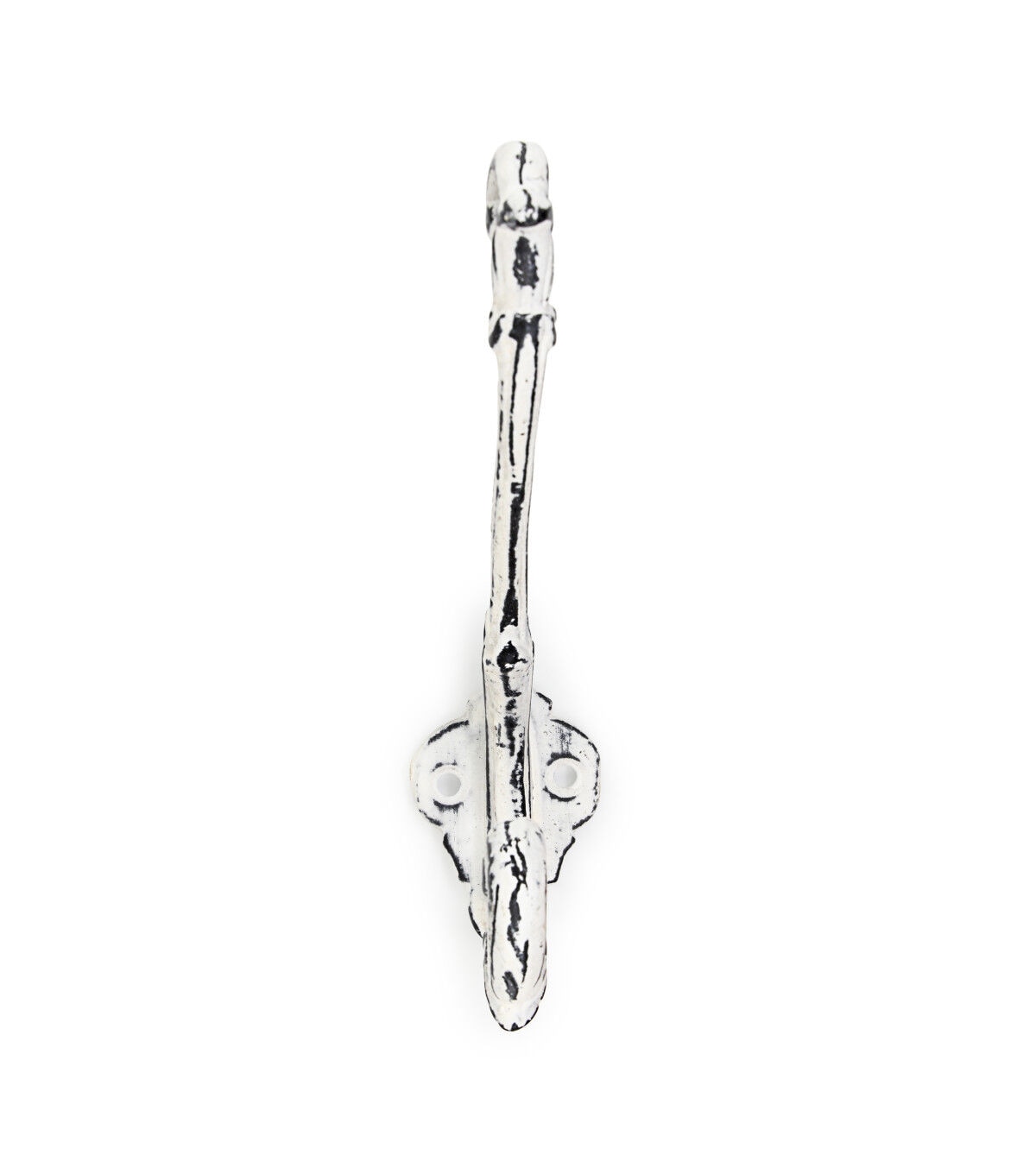 Dritz Home Metal Baroque Wall Hook, White