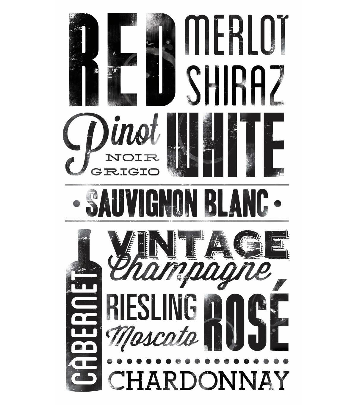 RoomMates Wall Decals Wine Lovers