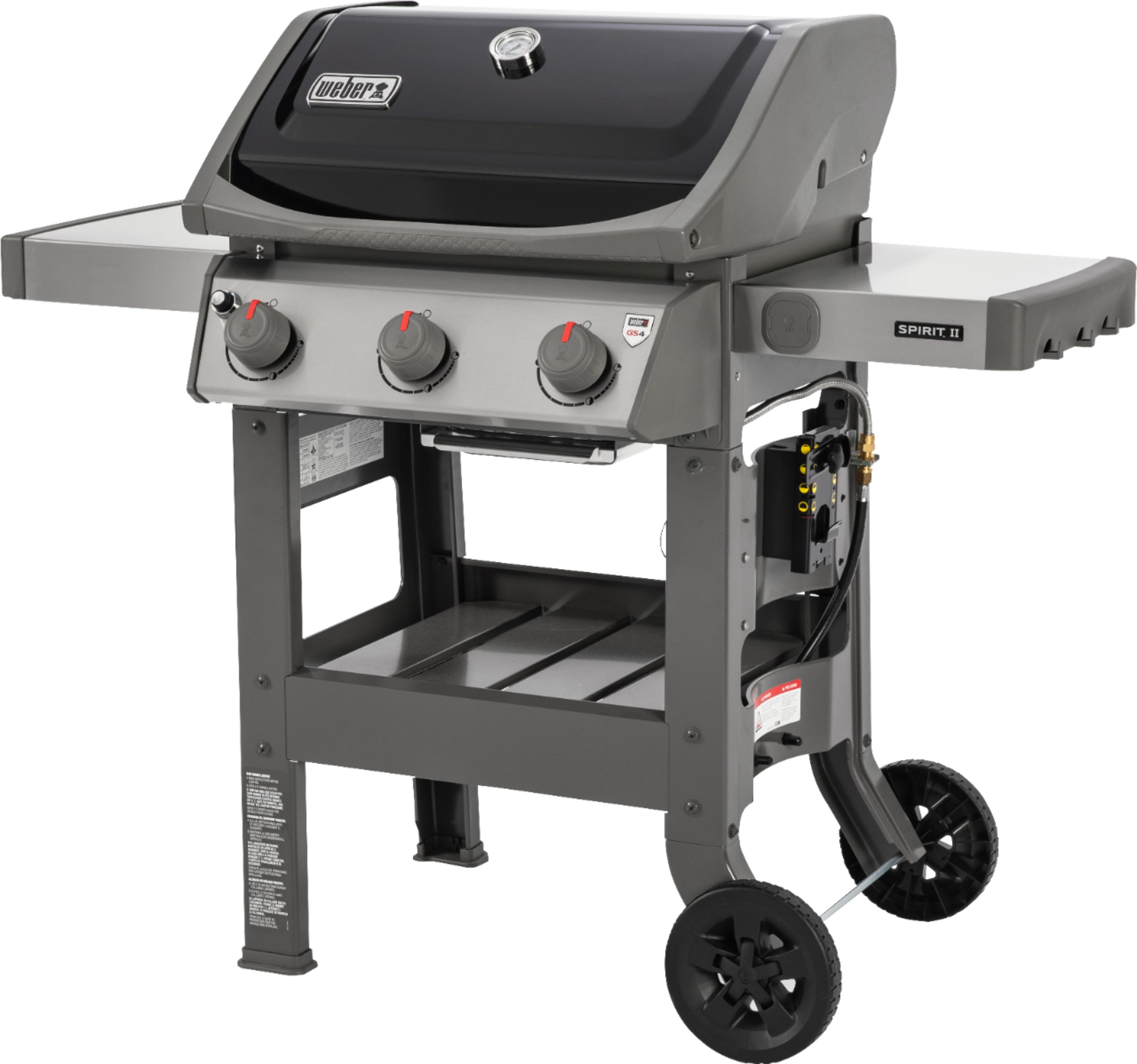 Weber Spirit II E 310 3 Burner Propane Gas Grill Black