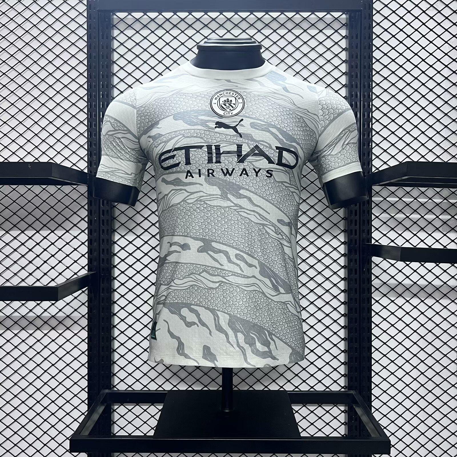 Manchester City 2024 Chinese New Year Pre-match Jersey - Player Version - YupooJersey