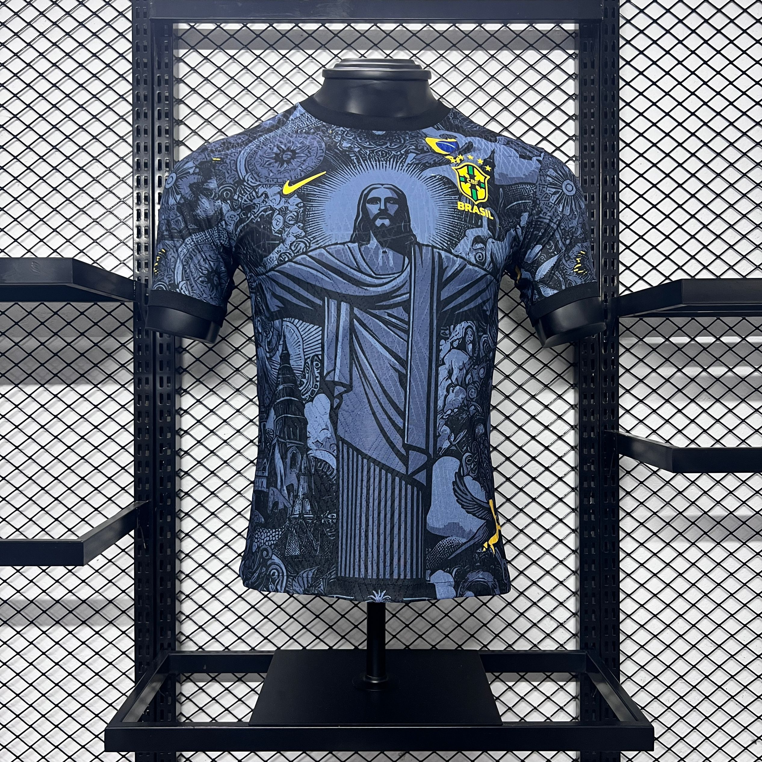 Brazil 2024 Christ the Redeemer Statue Special Edition Jersey - Player Version - YupooJersey