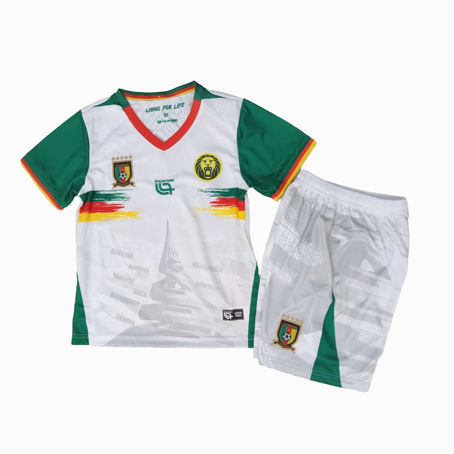 Cameroon 25-26 Third Kids Kit - YupooJersey