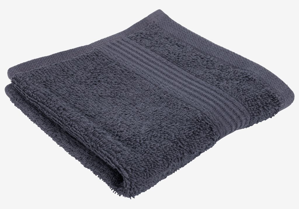 Face cloth KARLSTAD 28x30 dark grey