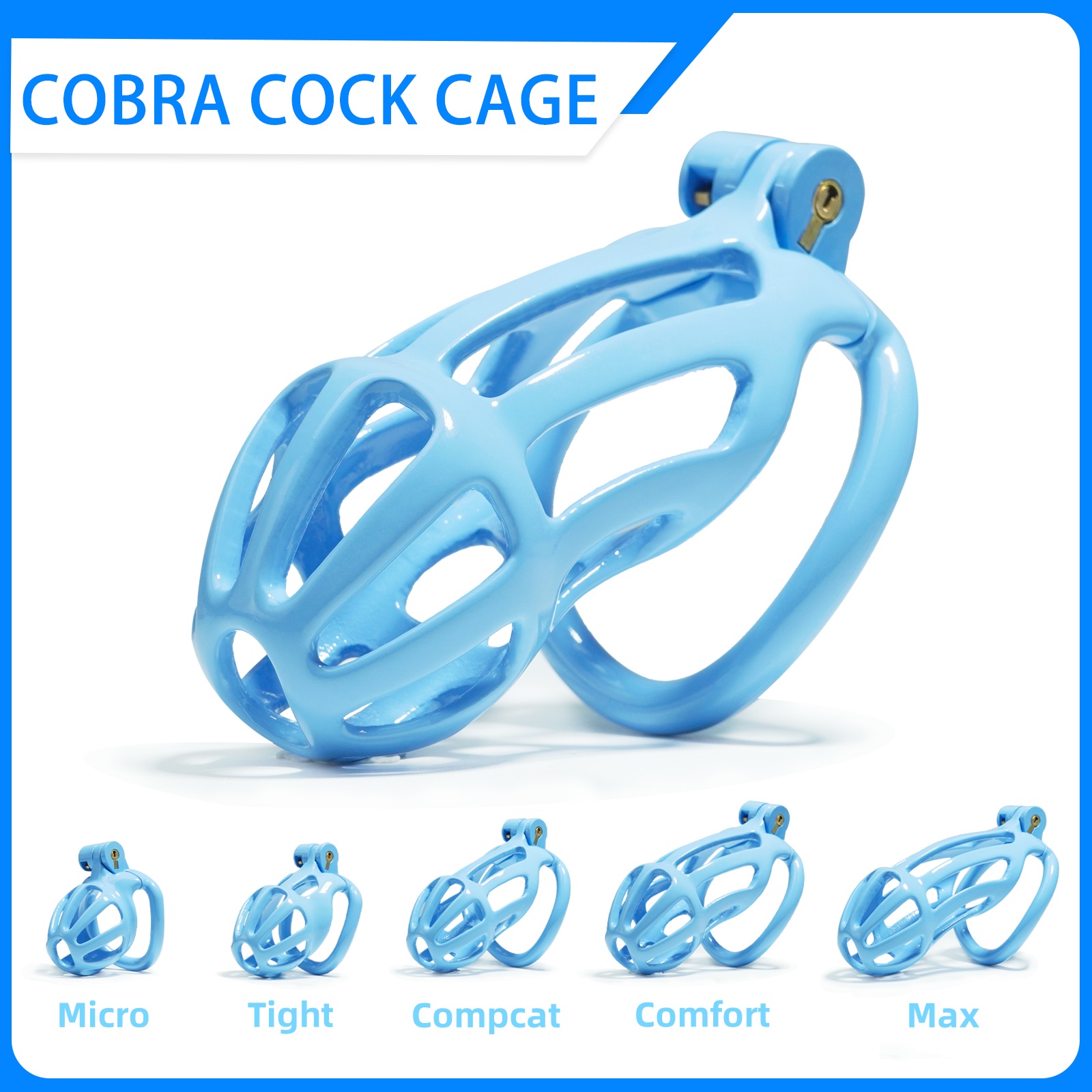 3D Printed Chastity Device with Invisible Lock & Ergonomic Fit – Features a hidden locking mechanism and a smooth, body-conforming design for comfort.