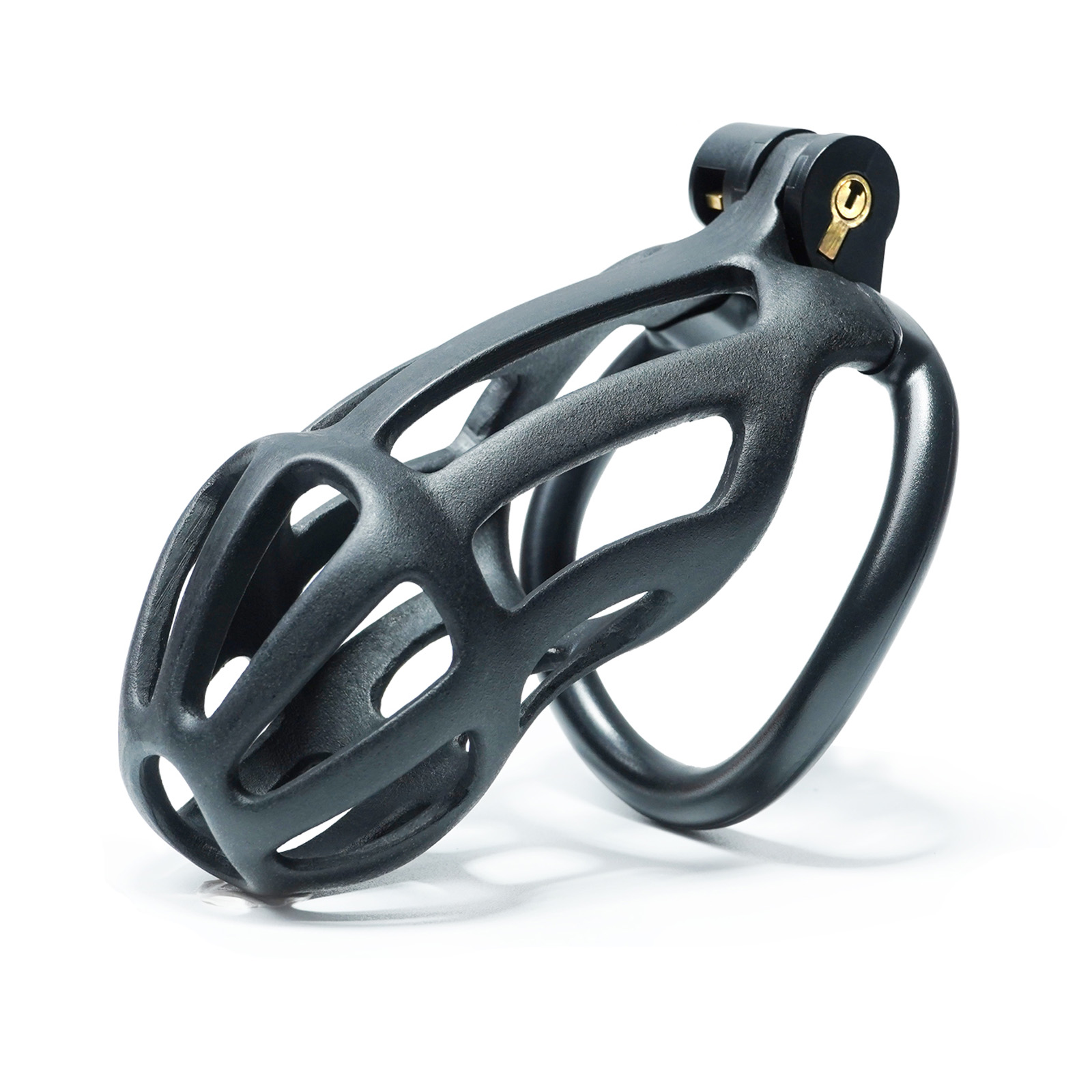 Black Male Chastity Cage