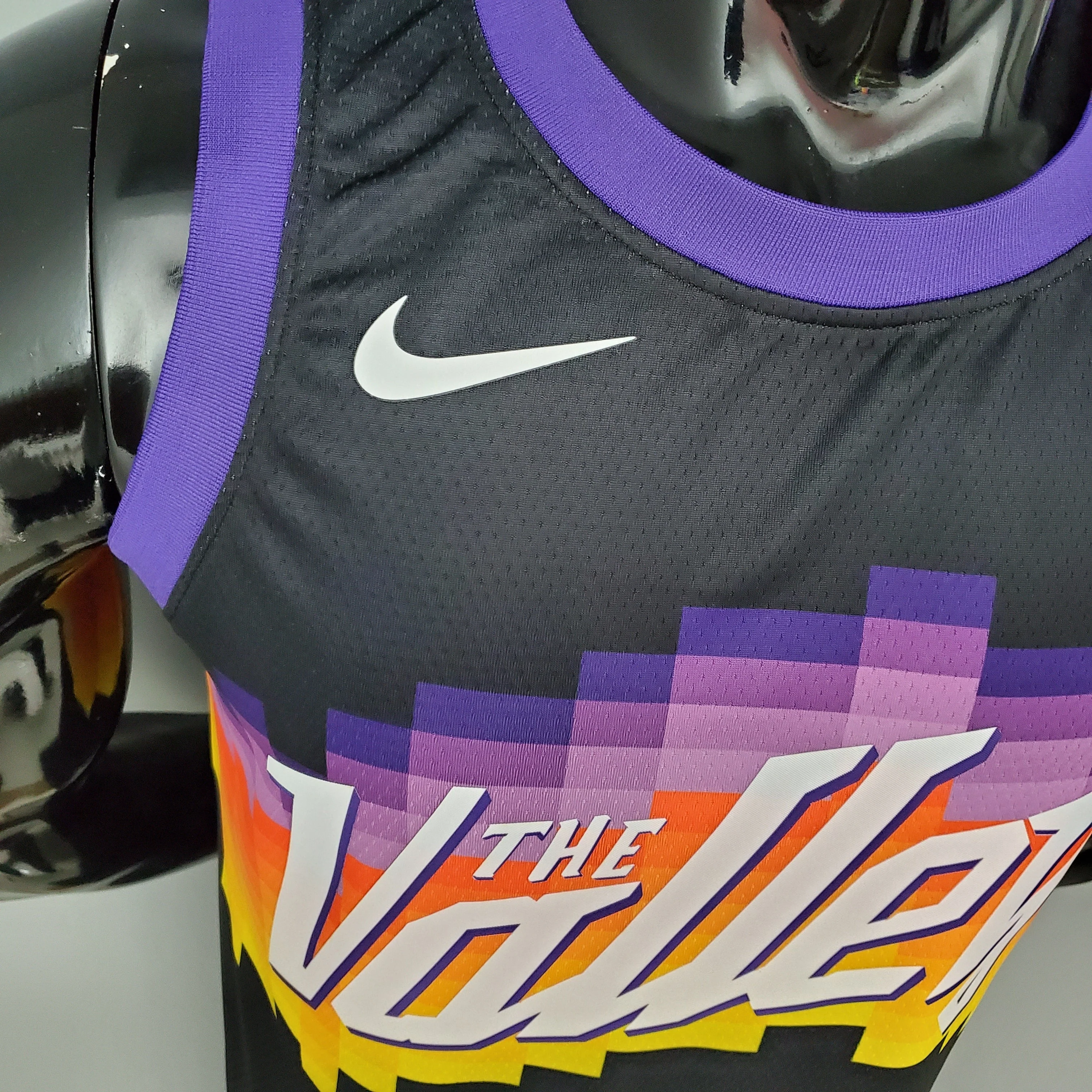 Regata NBA Phoenix Suns - Booker #1 The Valley Edition Black
