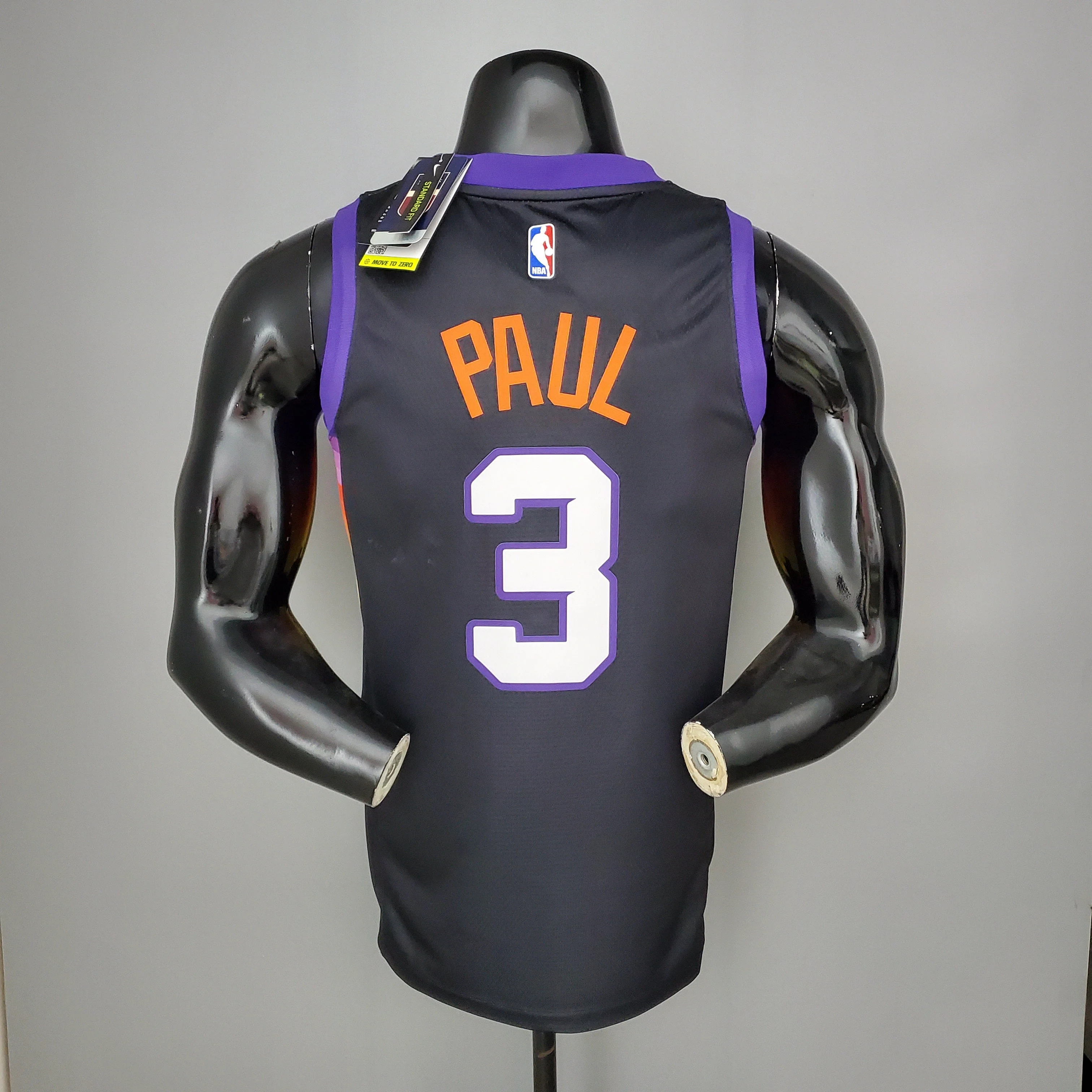 Regata NBA Phoenix Suns - Paul #3 The Valley Edition Black