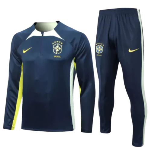 Conjunto de Treino Seleo Brasil - Azul Marinho