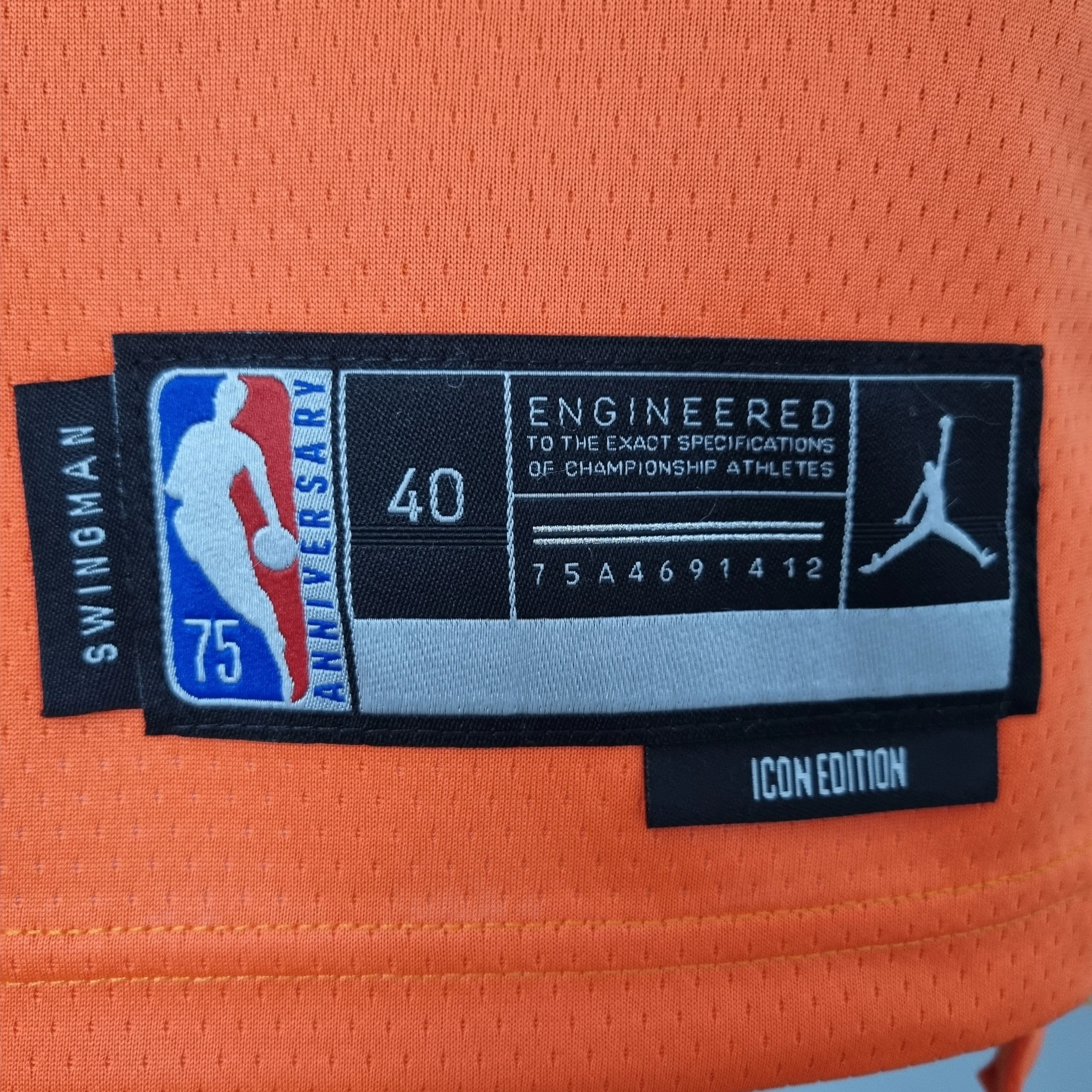 Regata NBA Phoenix Suns - Booker #1 Orange