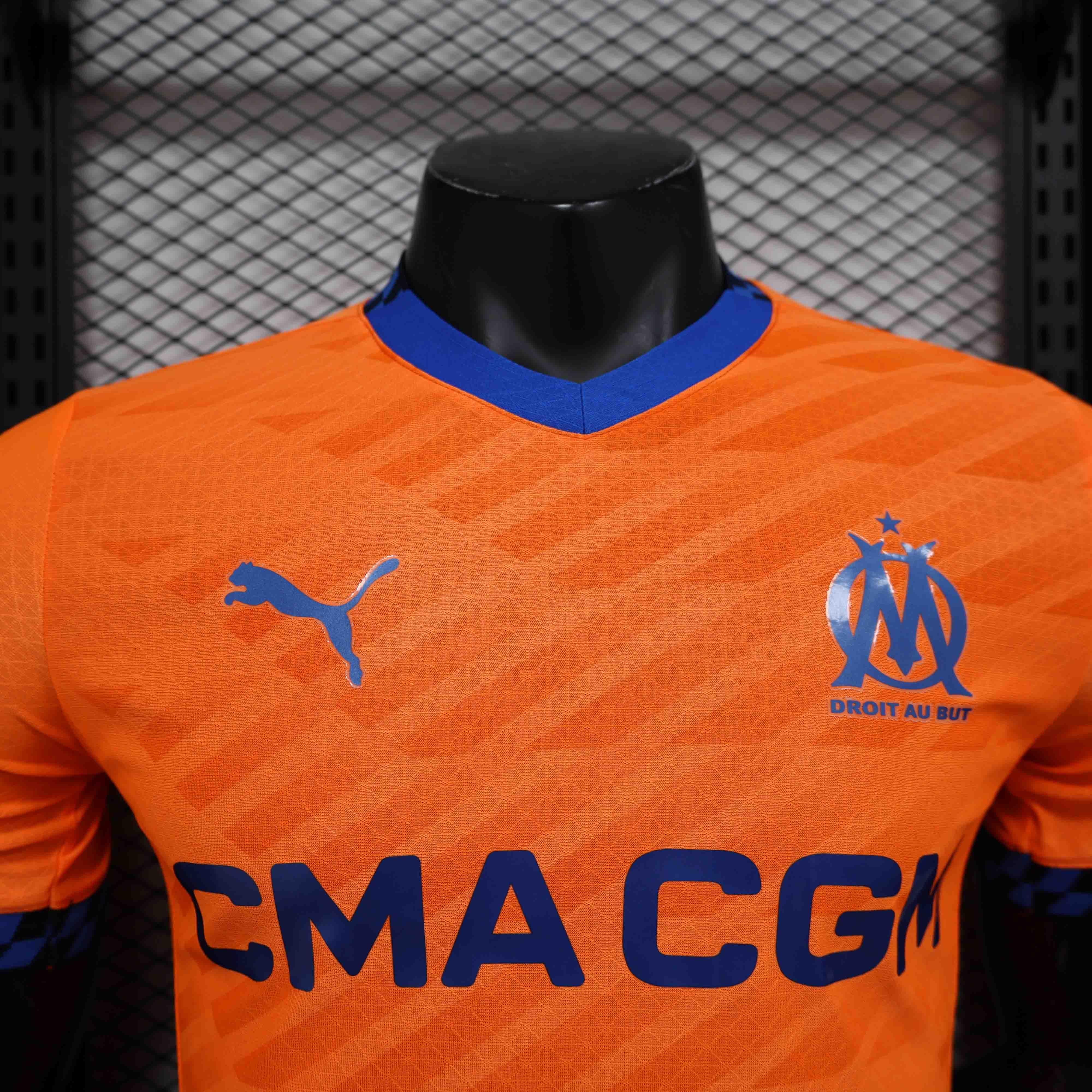 CAMISA VERSO PLAYER OLYMPIQUE DE MARSEILLE 24/25 TERCEIRO EQUIPAMENTO