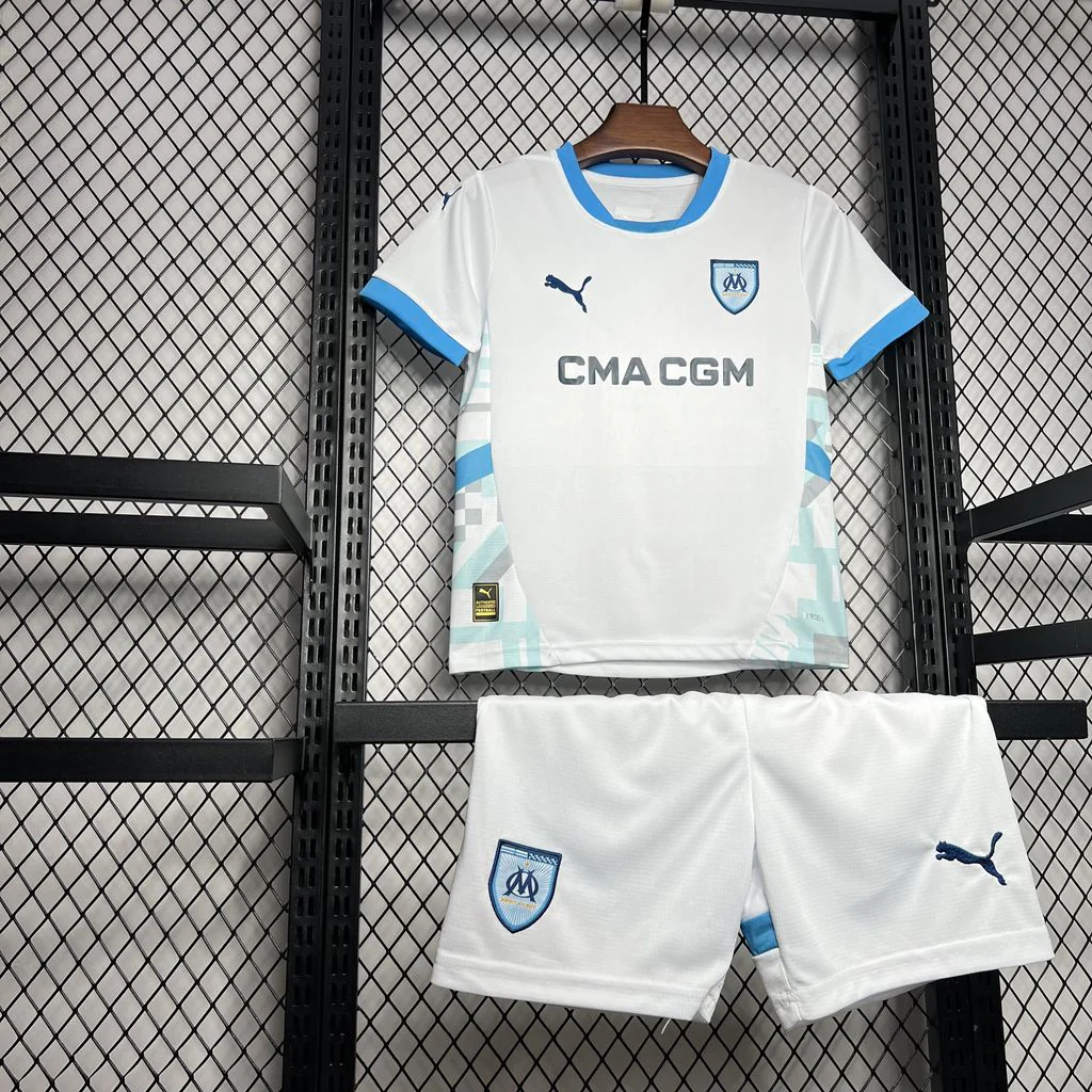 KIT INFANTIL DO OLYMPIQUE DE MARSEILLE 24/25 PRINCIPAL