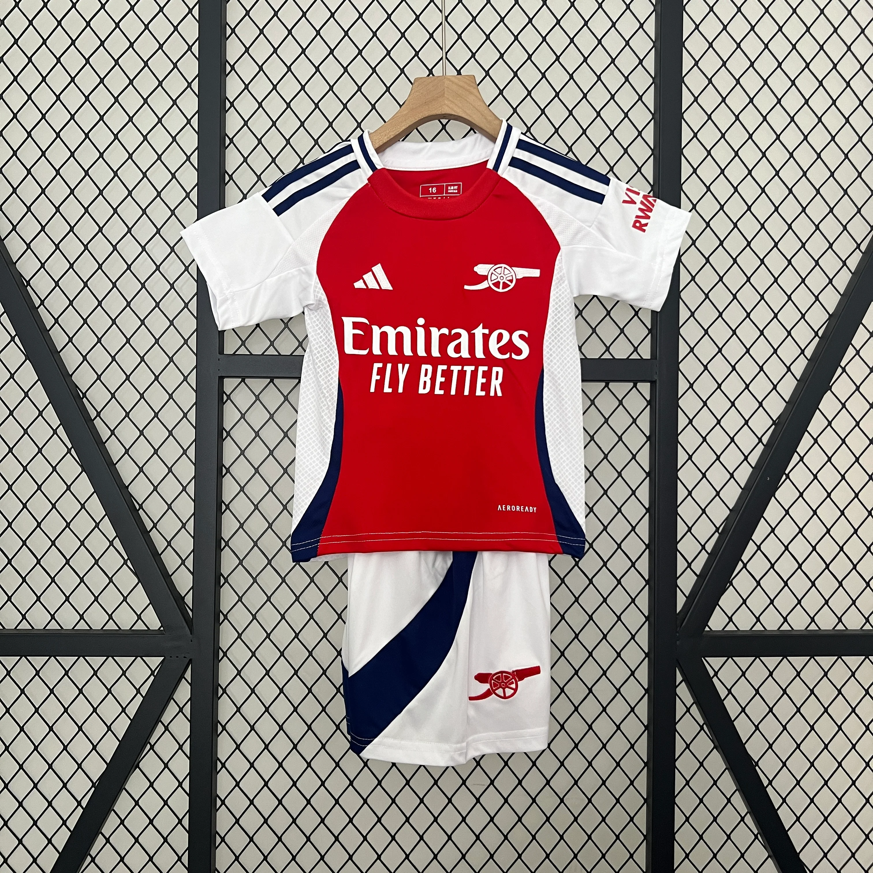 KIT INFANTIL DO ARSENAL 24/25 PRINCIPAL