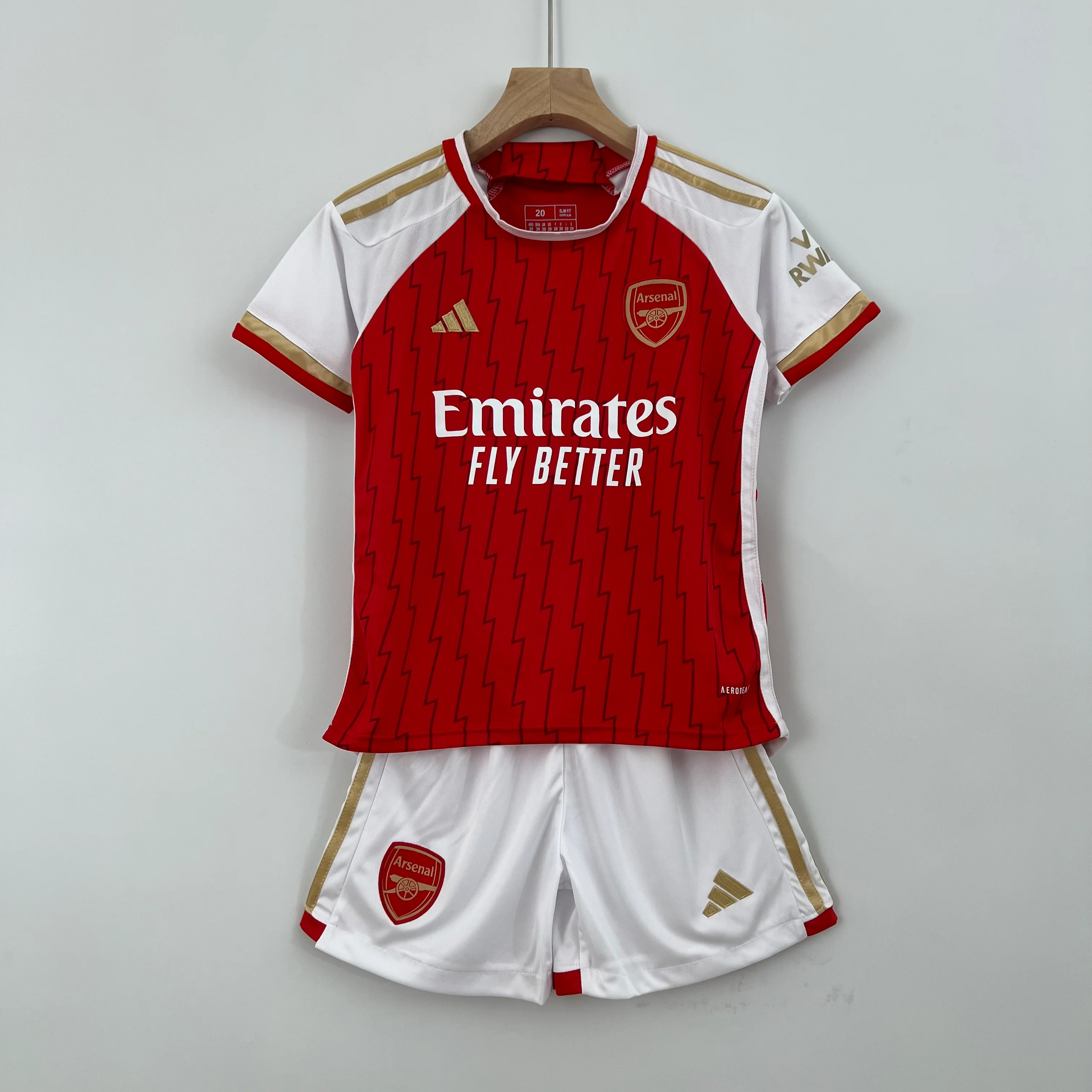 KIT INFANTIL DO ARSENAL 23/24 PRINCIPAL