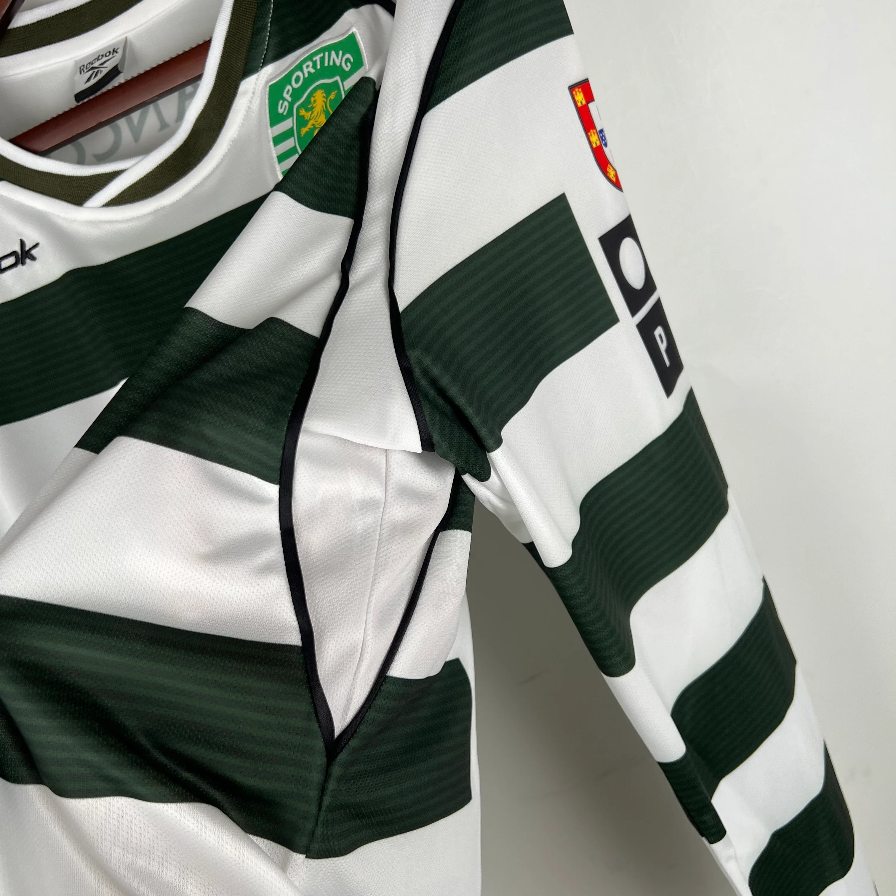CAMISOLA RETRO DO SPORTING MANGA LONGA 01/03