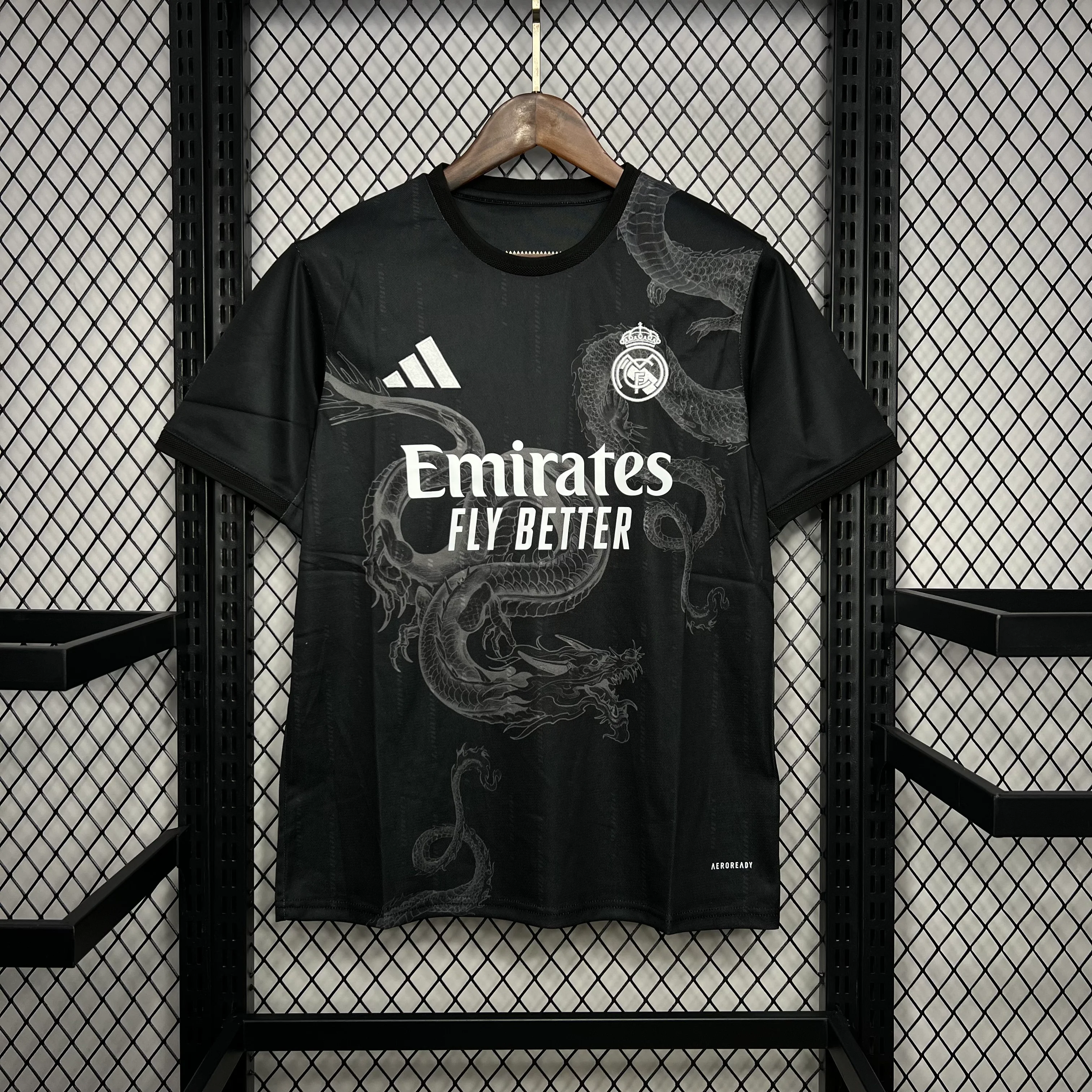 CAMISOLA REAL MADRID 24/25 EDIO ESPECIAL PRETA