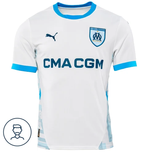 CAMISA DO OLYMPIQUE  DE MARSEILLE 24/25 PRINCIPAL