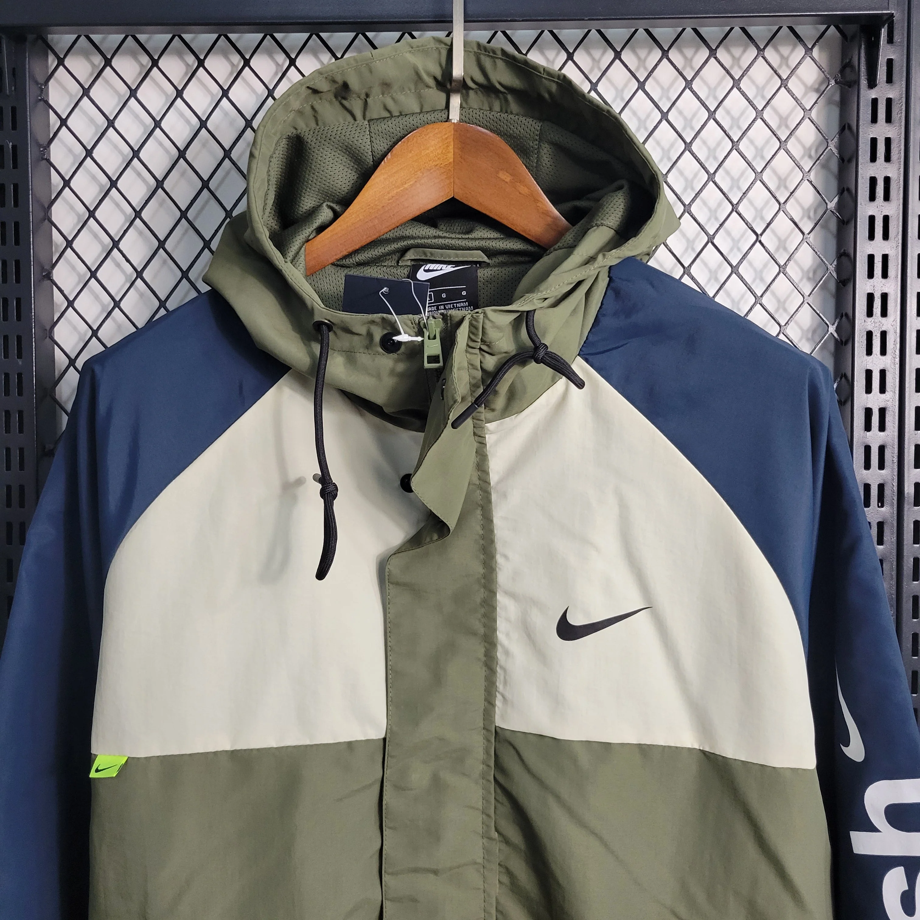 Jaqueta Corta Vento Nike  Verde
