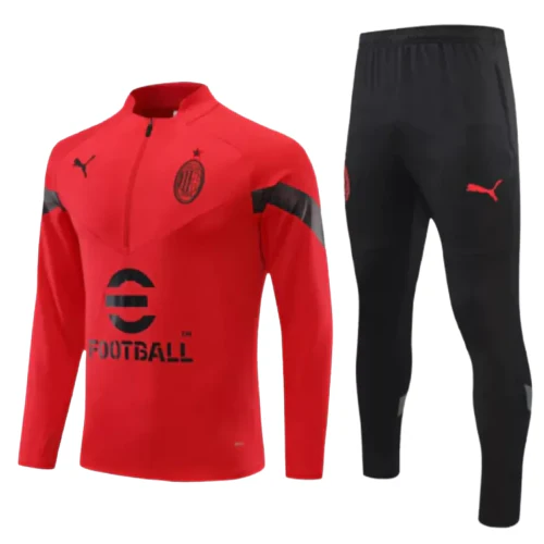 Conjunto de Treino Milan  - Vermelho
