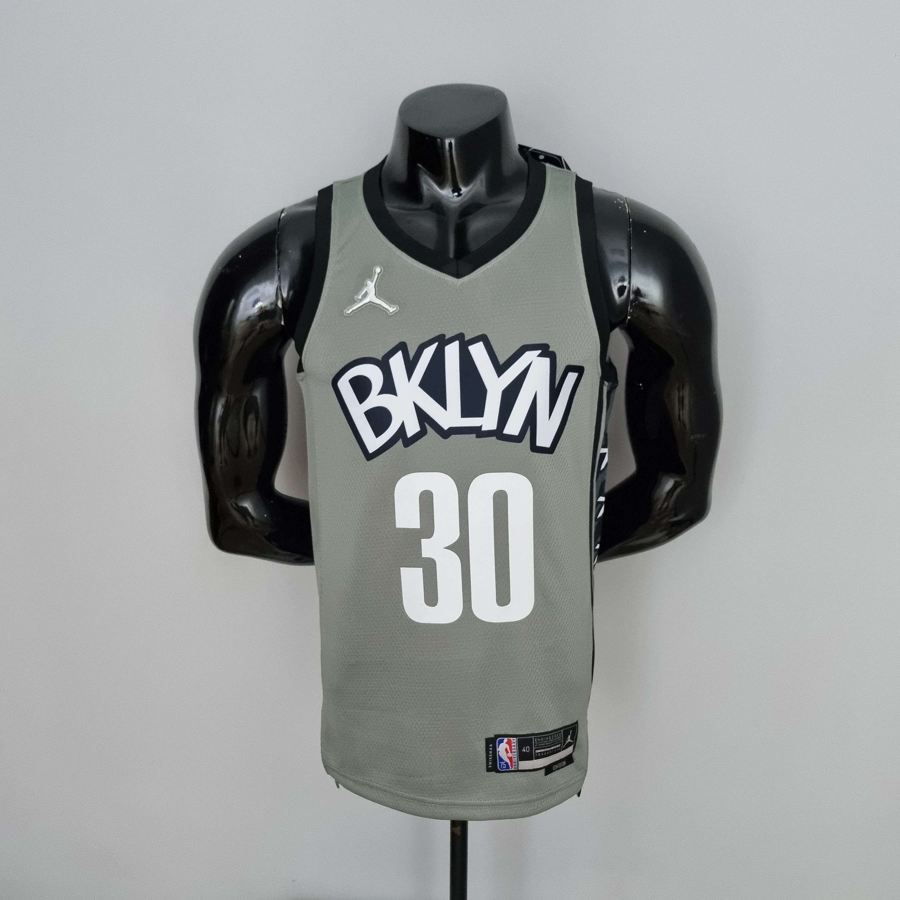 Regata NBA Brooklyn Nets - Curry #30 Grey