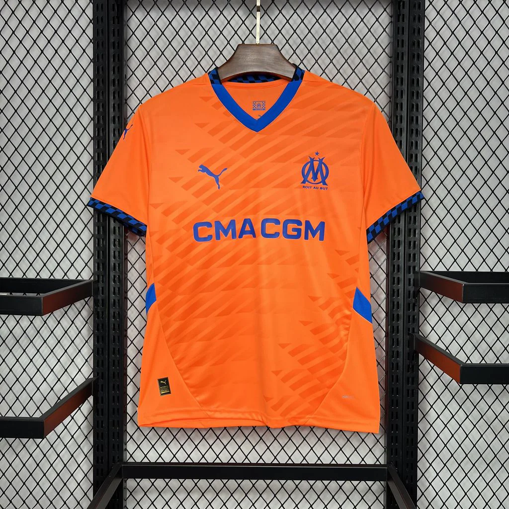CAMISA DO OLYMPIQUE  DE MARSEILLE 24/25 TERCEIRO EQUIPAMENTO