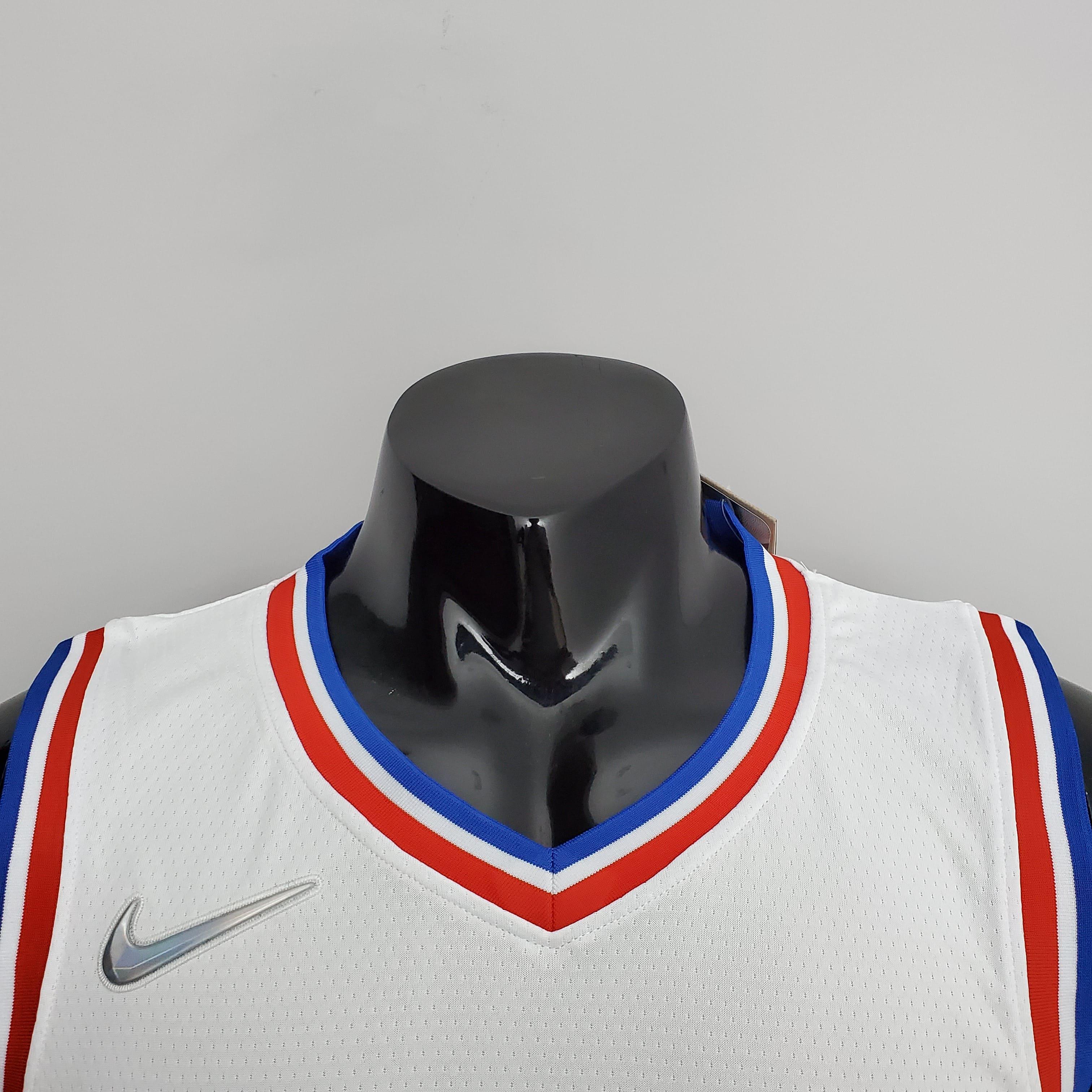 Regata NBA Philadelphia 76ers - Joel Embiid #21 White