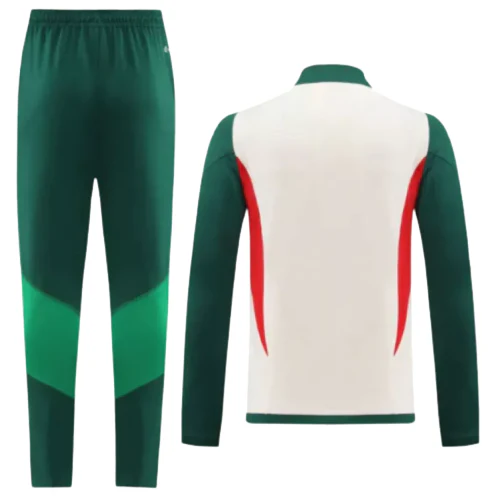 Conjunto de Treino Seleo México - Beje e Verde