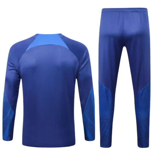 Conjunto de Treino Seleo Holanda - Azul