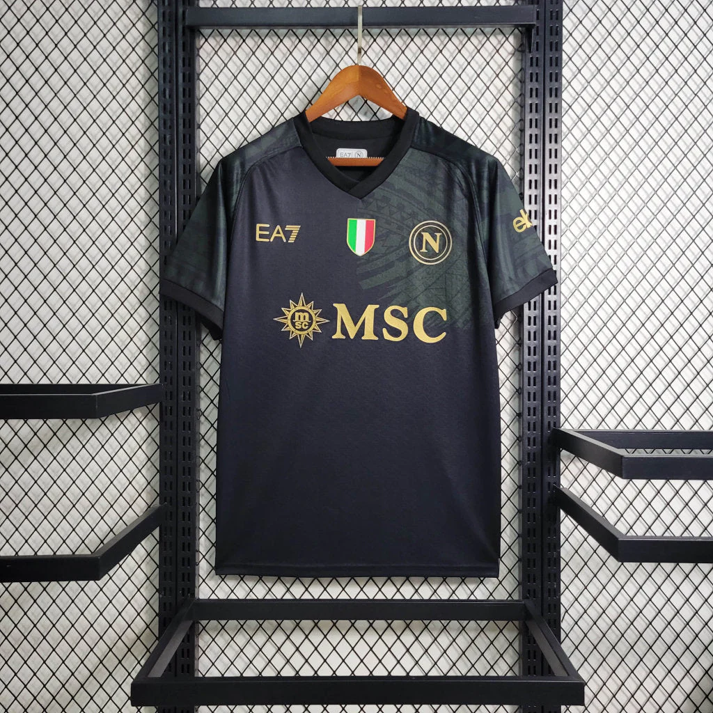 CAMISOLA DO NAPOLI 24/25 BLACK