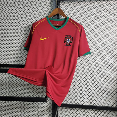 CAMISA RETR DE PORTUGAL 2006 VERMELHO