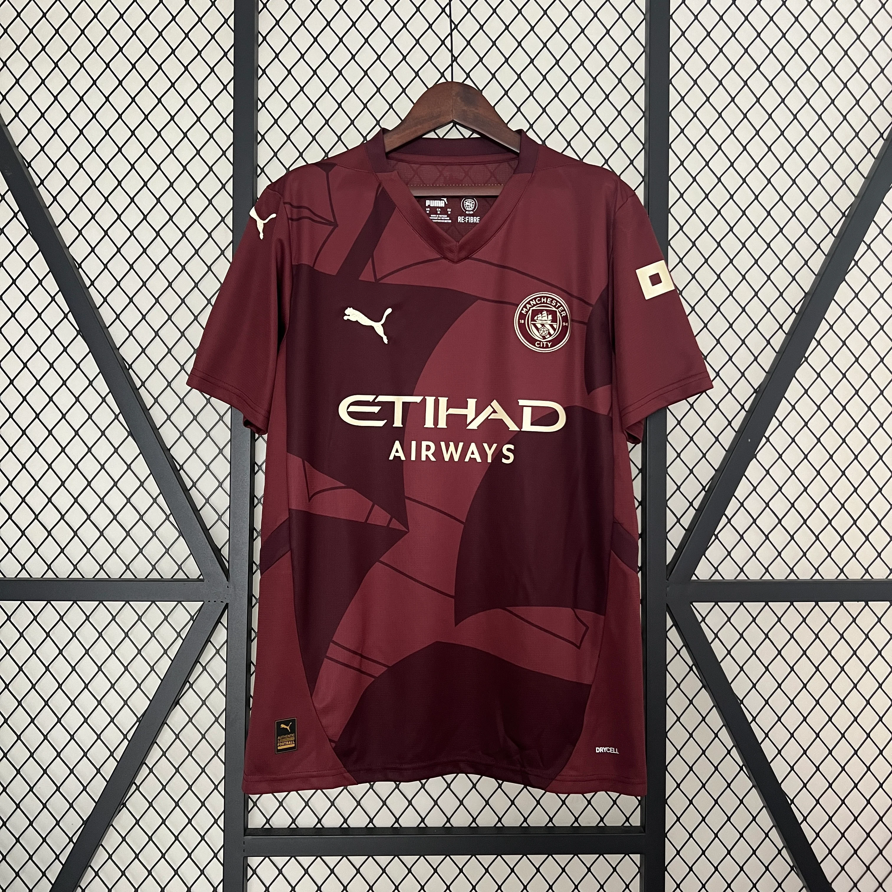 CAMISA DO MANCHESTER CITY 24/25 TERCEIRO EQUIPAMENTO
