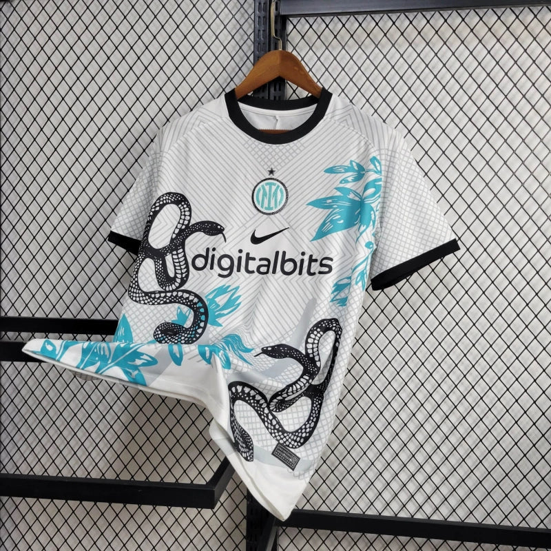 CAMISOLA DO INTER DE MILAN 24/25 BRANCO EDIO ESPECIAL