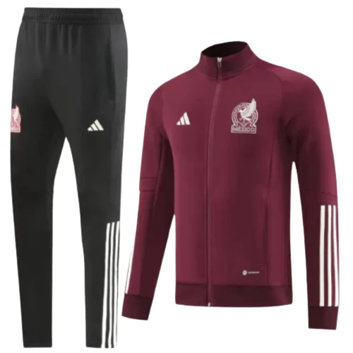 Agasalho de Viagem Seleo México - Masculino - Vinho