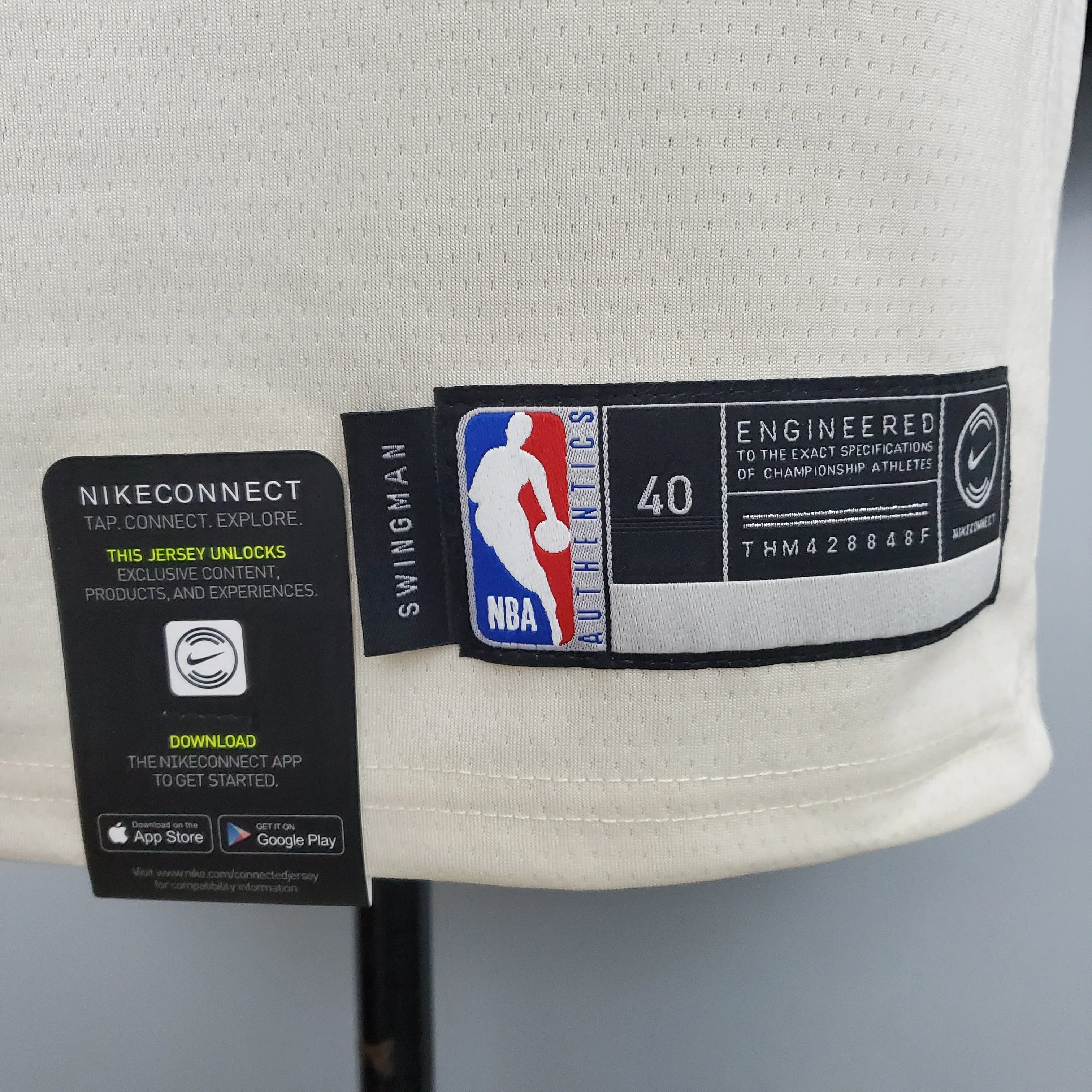 Regata NBA Milwaukee Bucks - Antetokounmpo #34 Beige