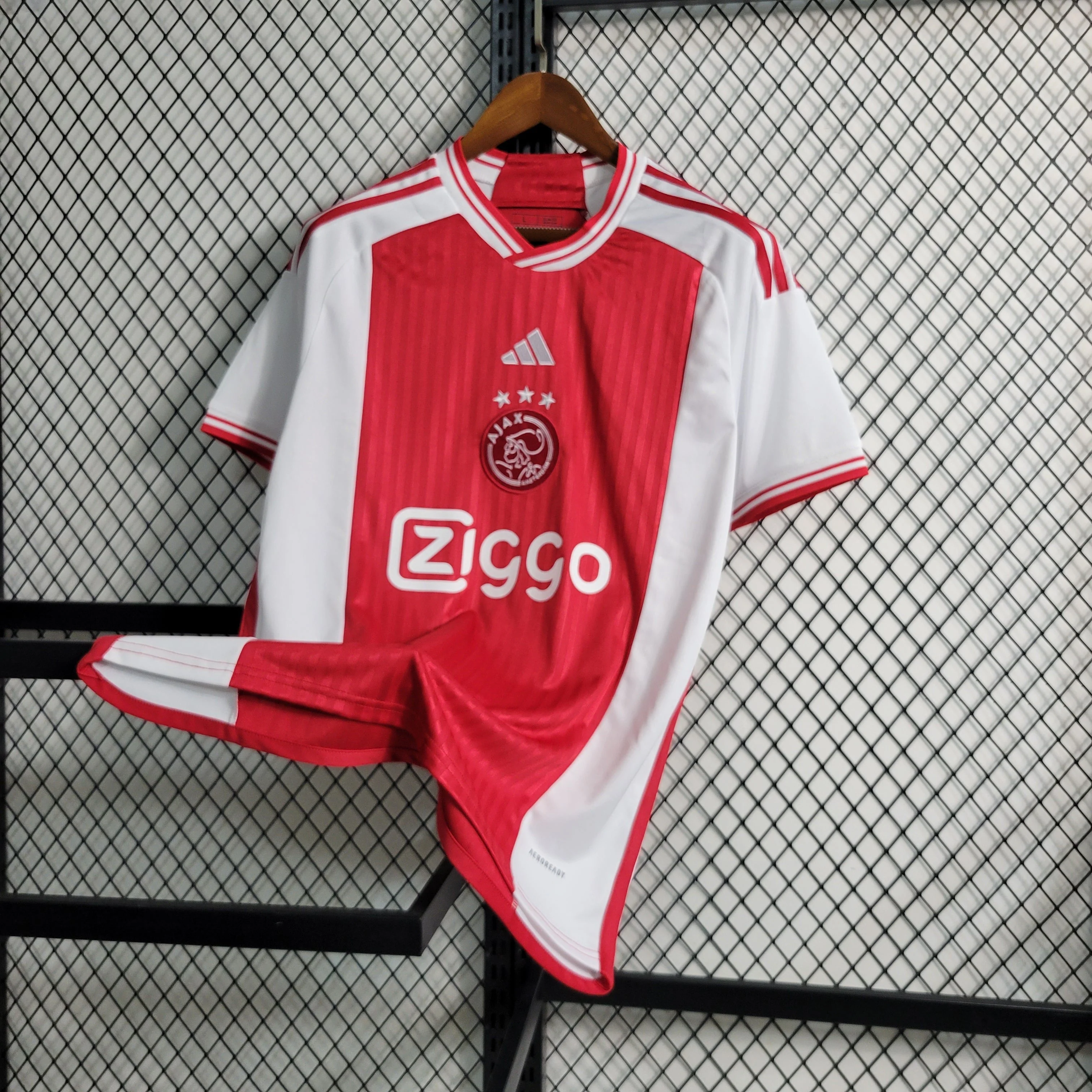 CAMISOLA DO AJAX 24/25 VERMELHO E BRANCO