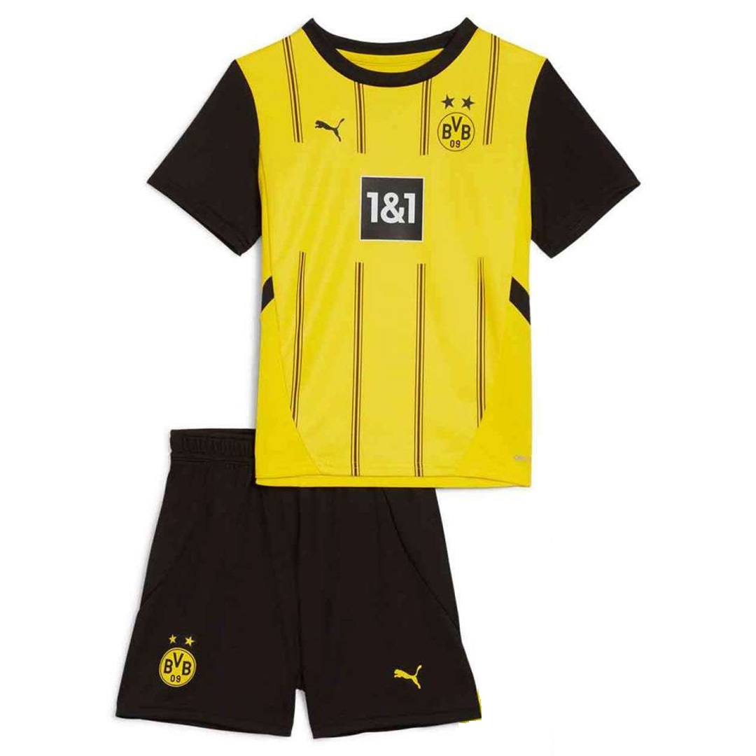 Kid's Borussia Dortmund Home Jersey+Shorts 2024/25