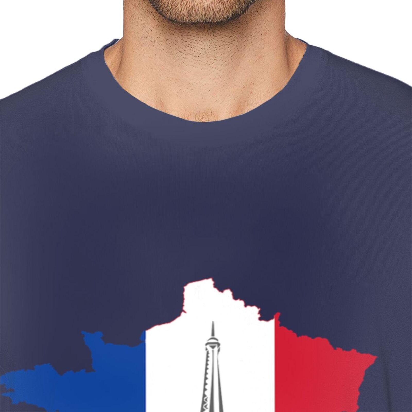 Men's France EURO 2024 Basic Short Sleeve T-Shirt BST1772