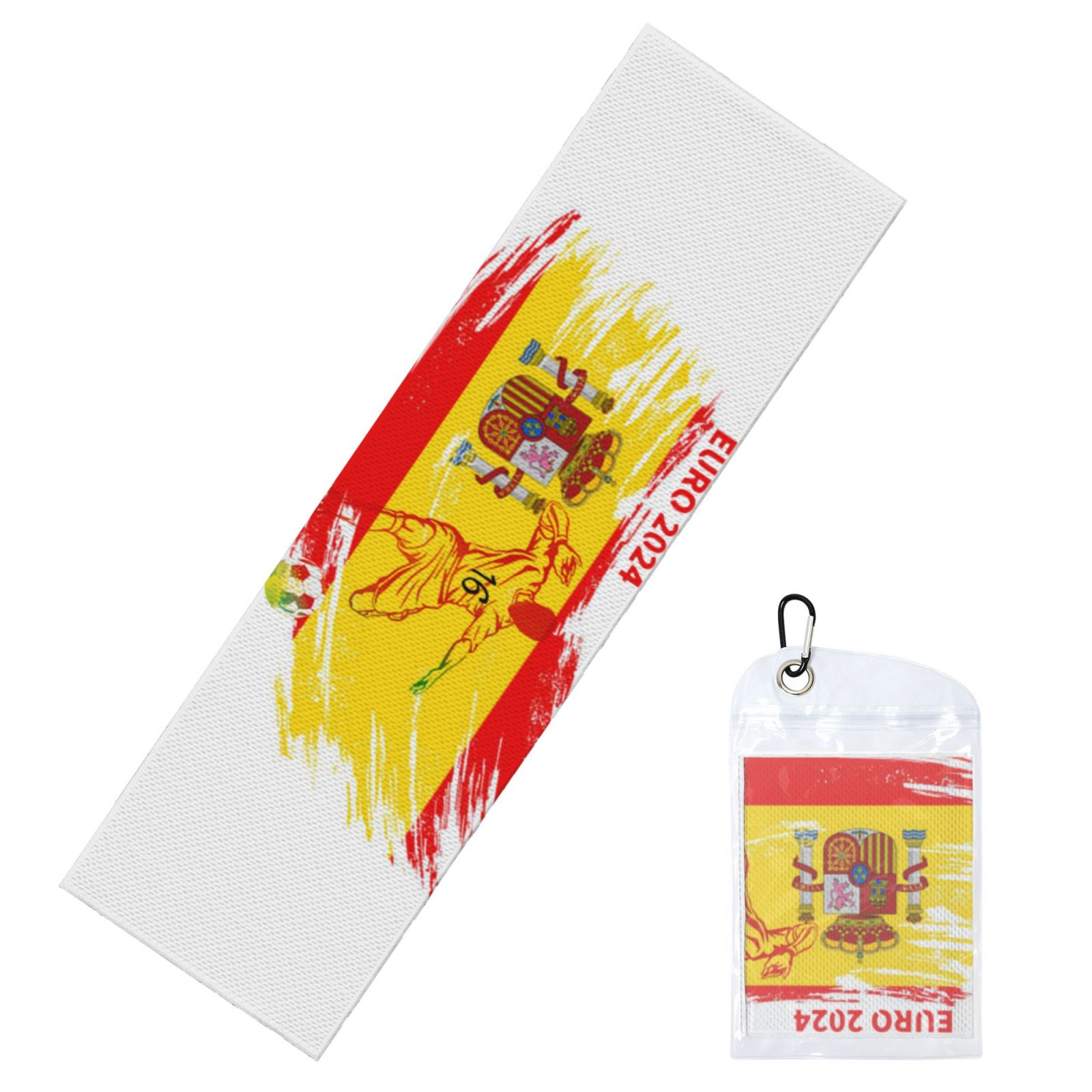 Slippers Spain EURO 2024 Cold Exercise Towel CET1767