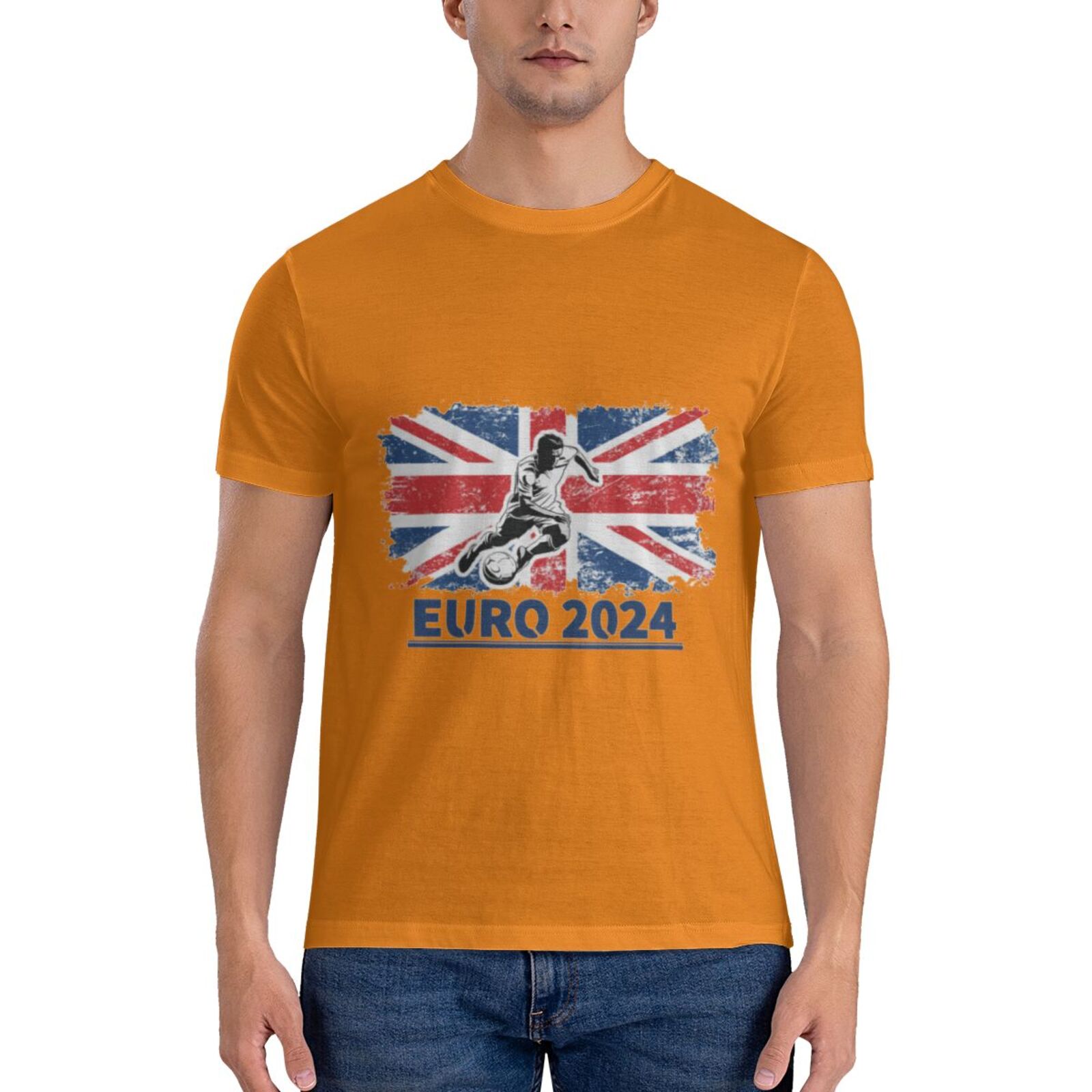 Men's England EURO 2024 Basic Short Sleeve T-Shirt BST1750