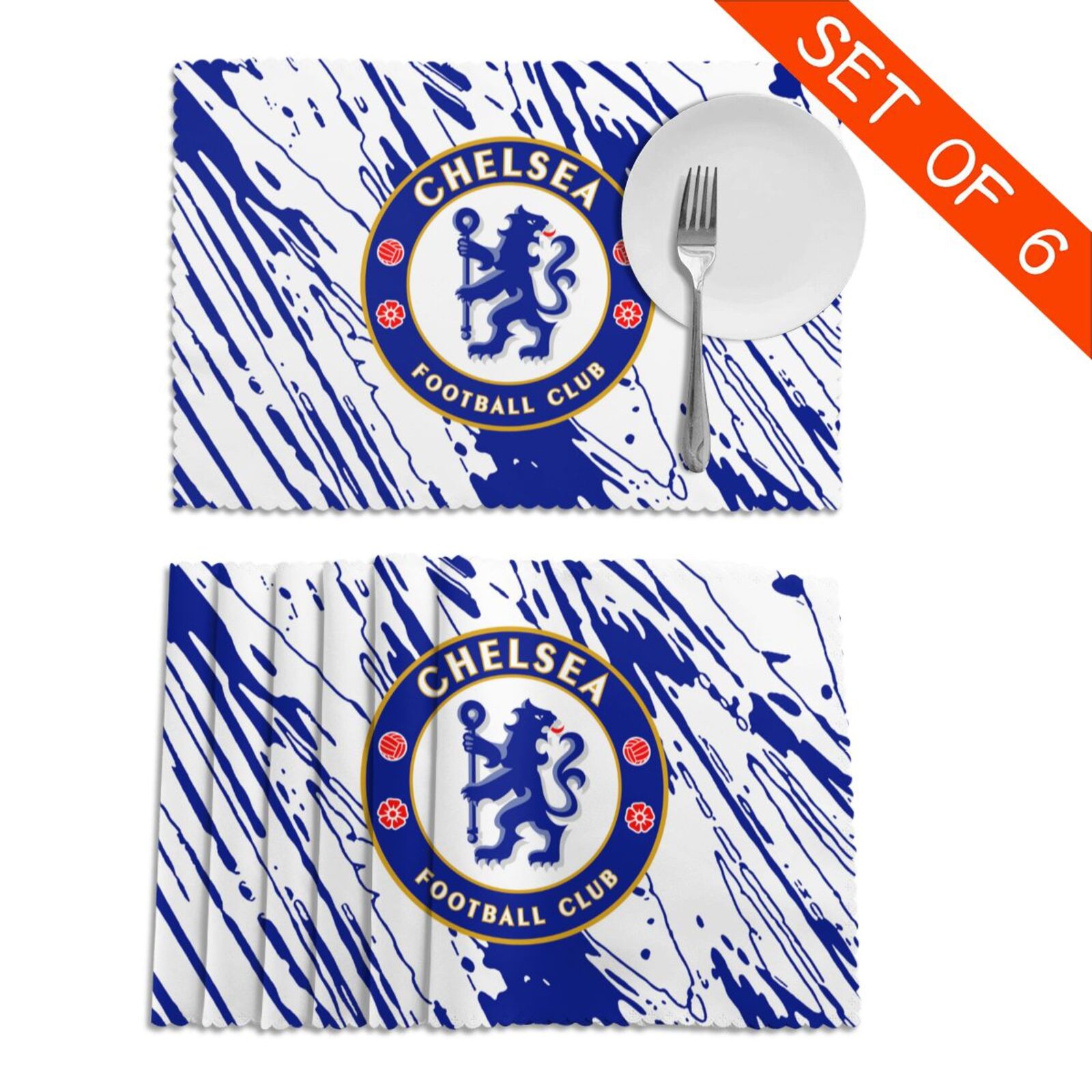 Chelsea Placemat Set Of 6 PFD2065