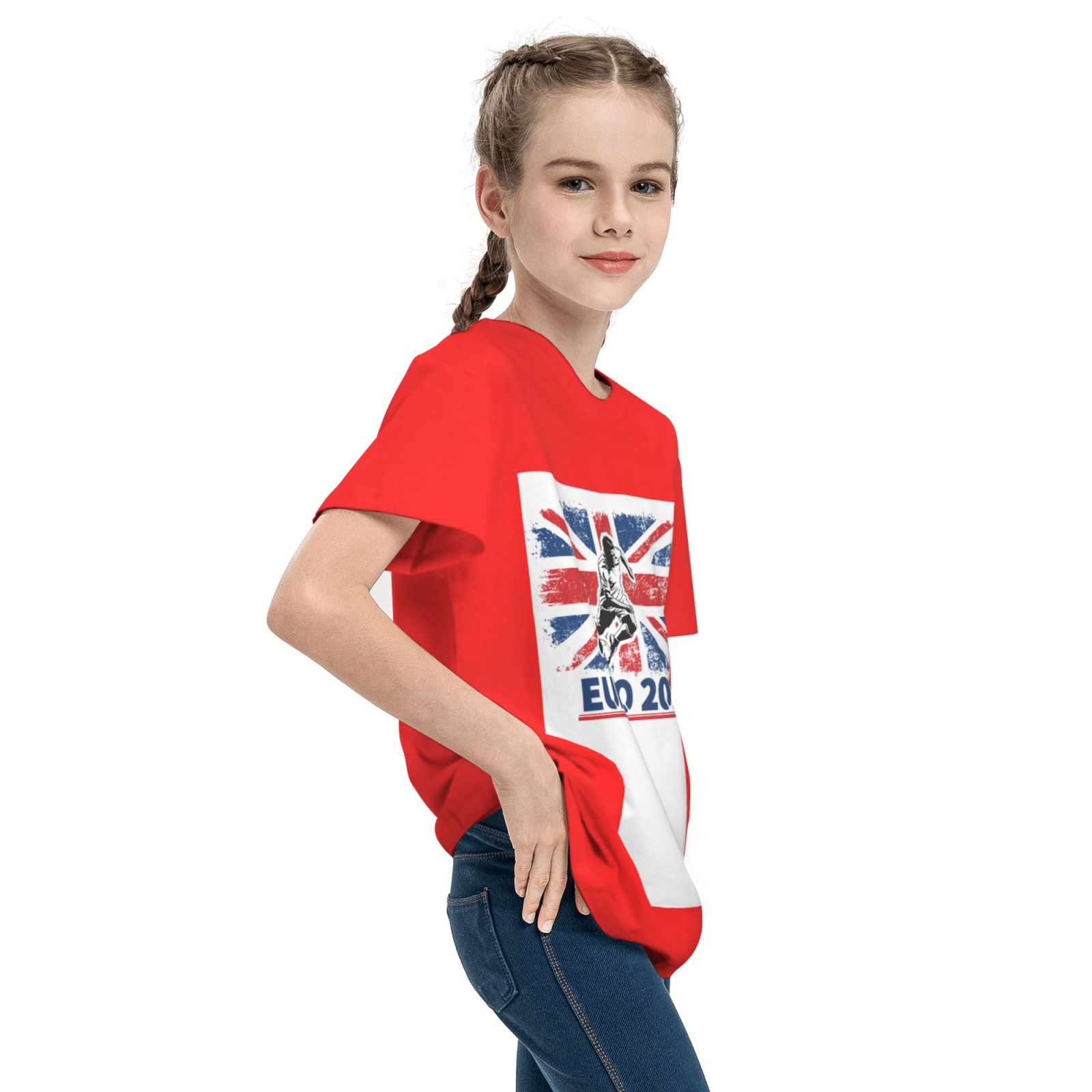 Kid's England EURO 2024 Teenage T-shirt TET1754