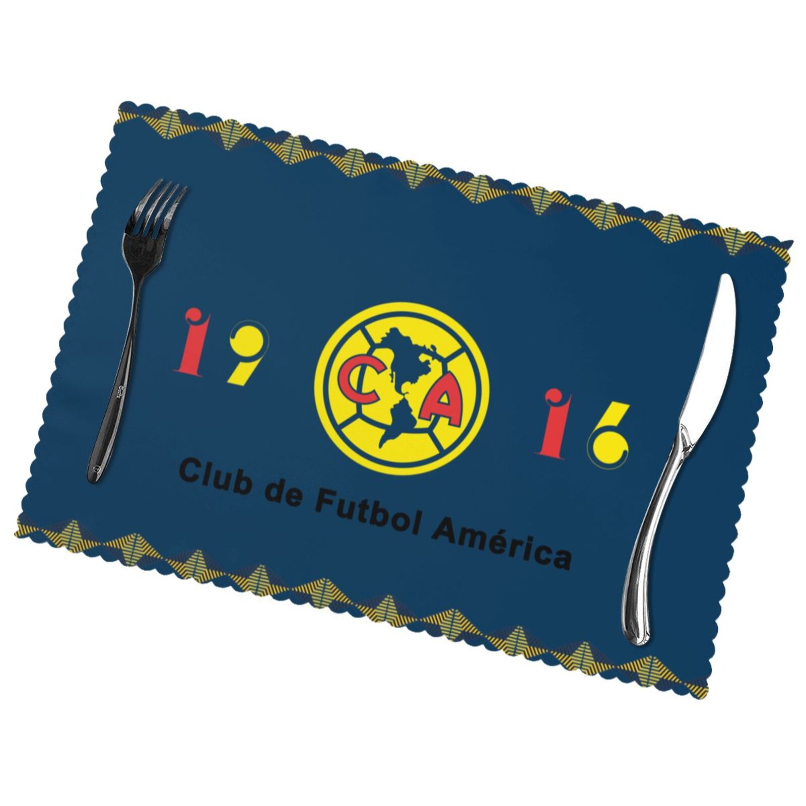 Club America Placemat Set Of 6 PFD2308