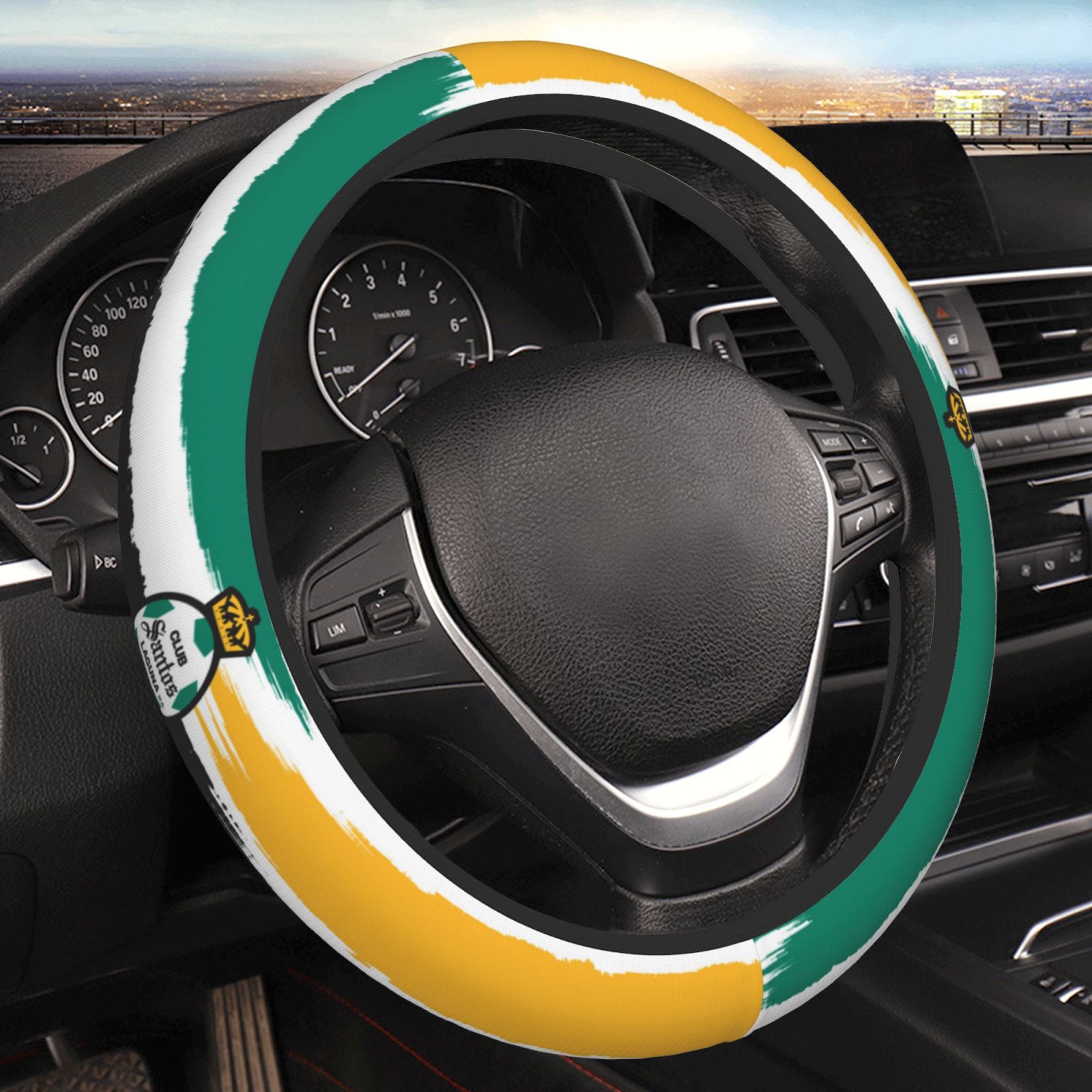 Santos Laguna Steering Wheel Cover ESW2463